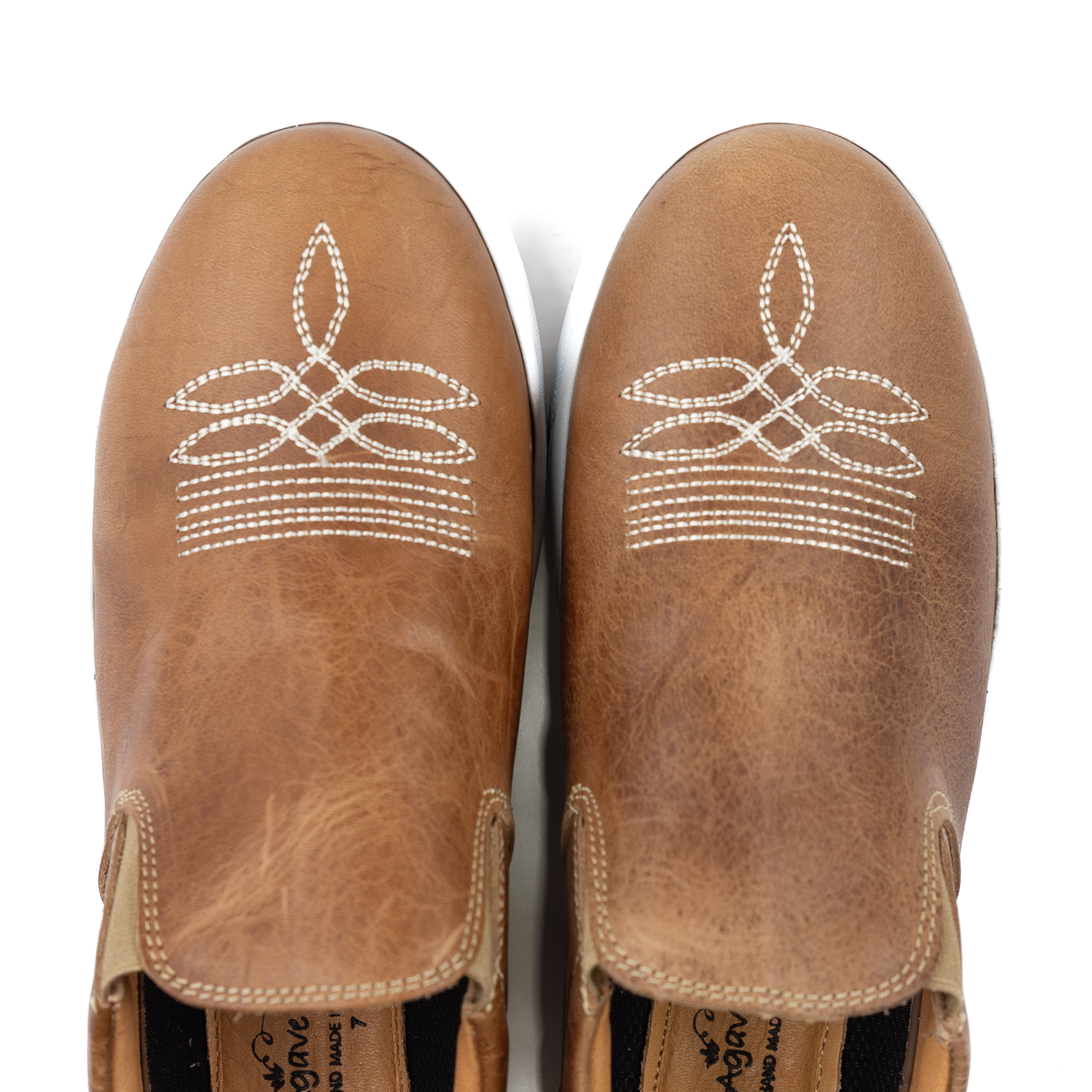 Women's Agave Sky Slip On Casual Shoes with Boot Stitch Design