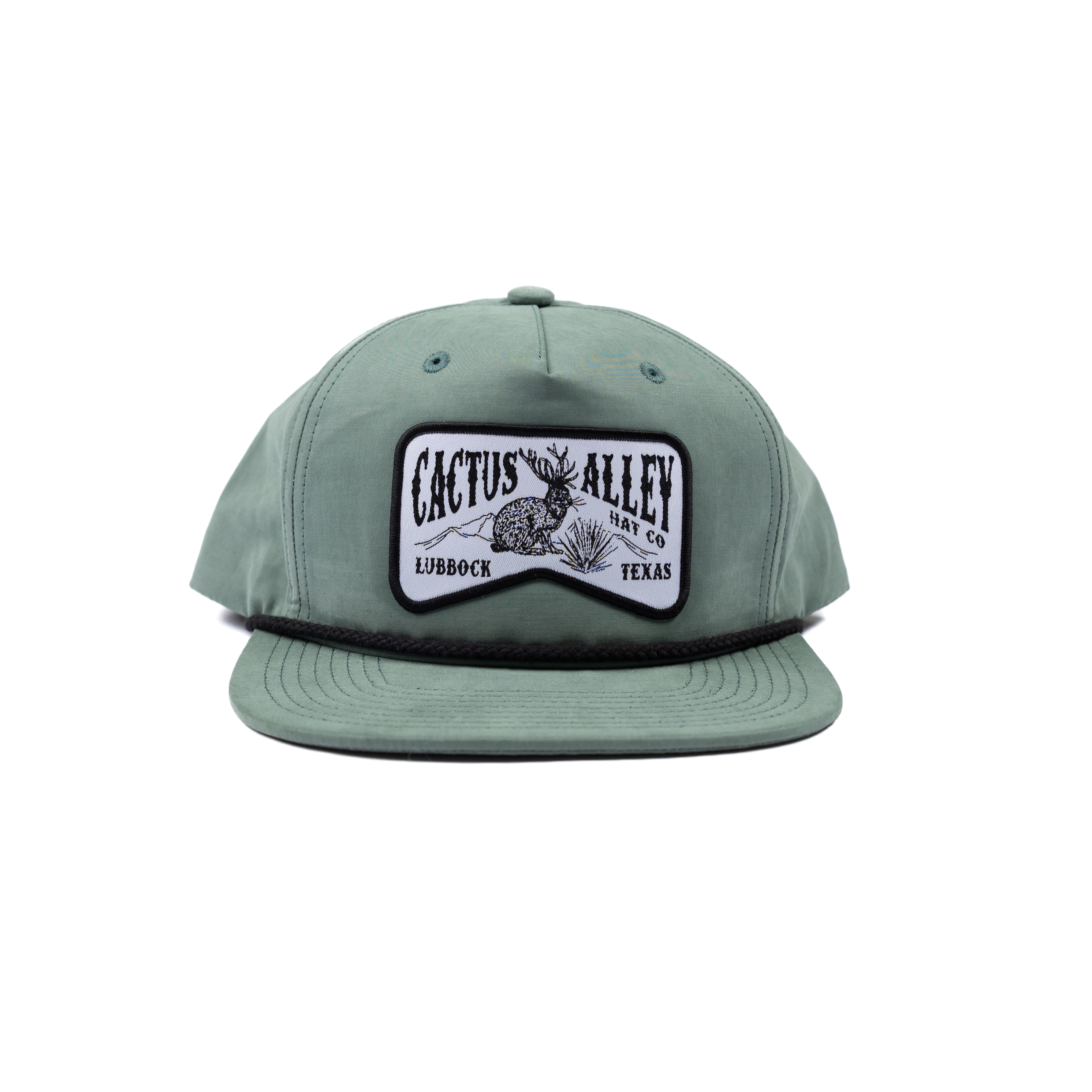 Men's Cactus Alley Teal Snapback 256TEAL-P127-JACKALOPE