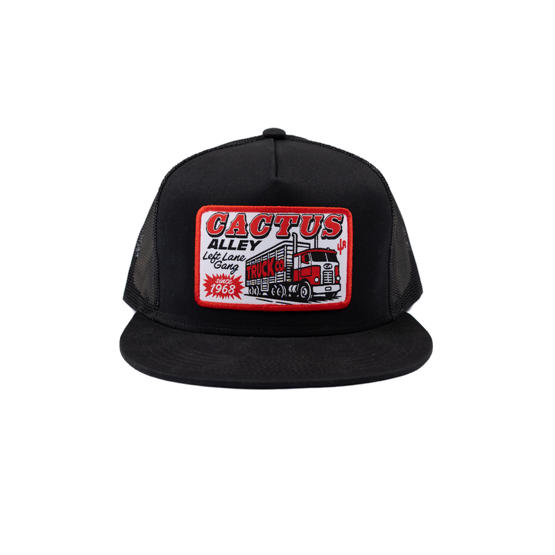 Men's Cactus Alley Black Snapback with Patch 6006BLK-P239-LLGANG