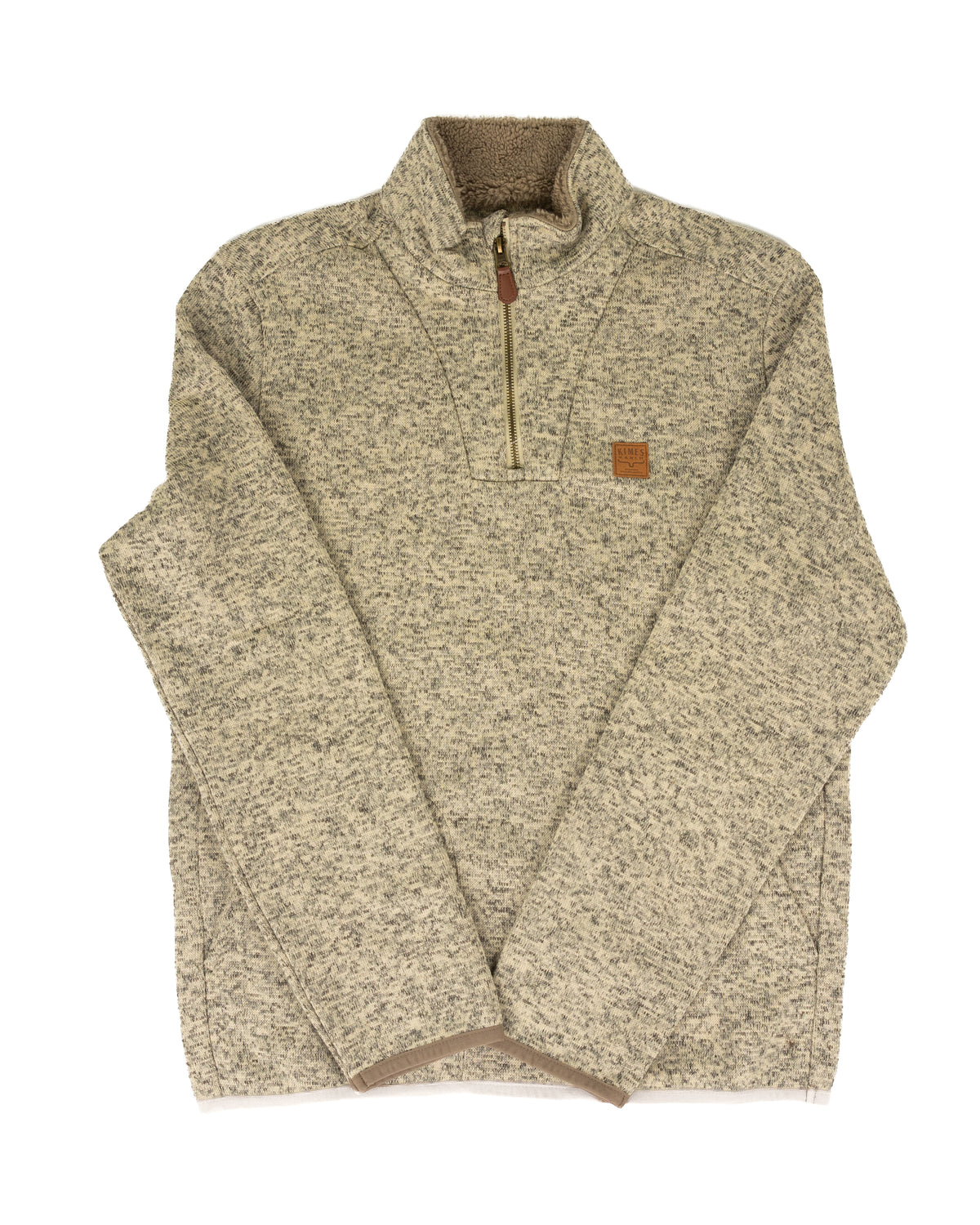 Kimes Ranch Men's Natural Fontana 1/4 Zip Pullover Sweatshirt MSW0000016-BE006