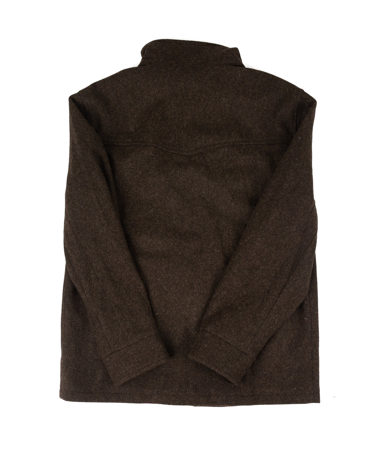 Panhandle Slim Men's Brown Wool Zip Coat DM92C09272