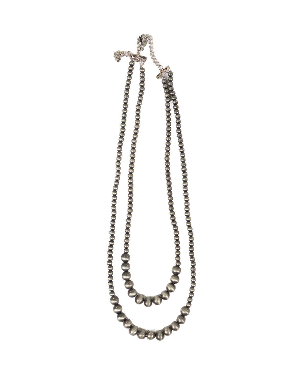 Isac Trading Womens 24" Western Bead 2-Strand Necklace