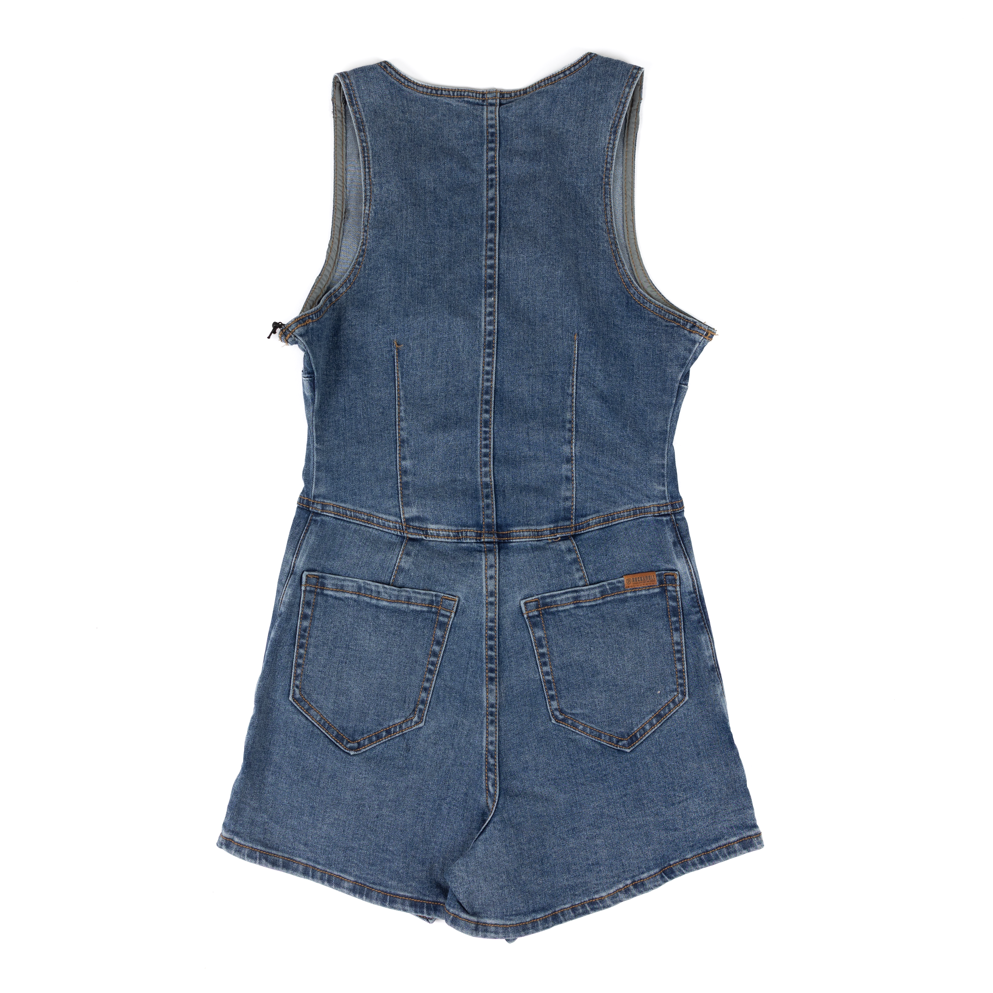 Women's Rock and Roll Sleeveless Vest Romper BWR2D09106