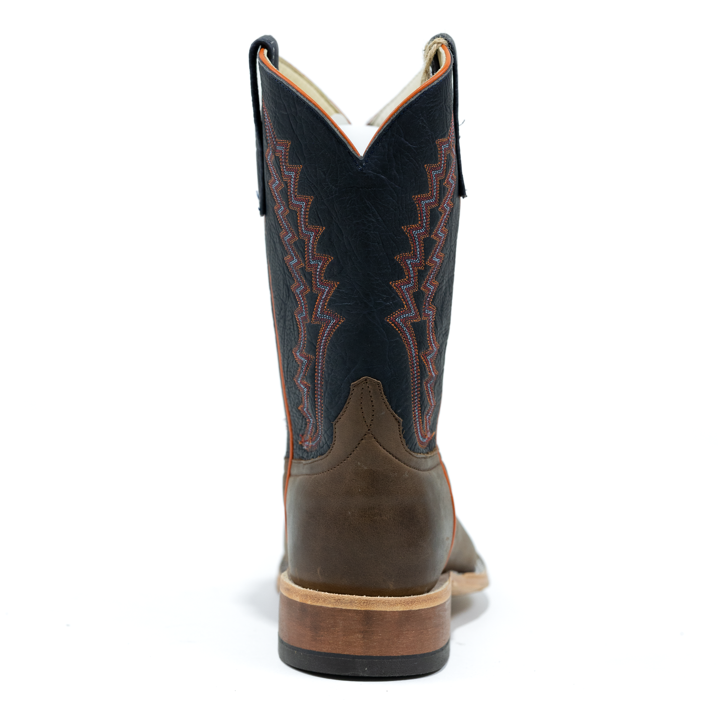Anderson Bean Brown Avatar with 13" Navy Calf Tops S5101 - Crazy House Western Wear