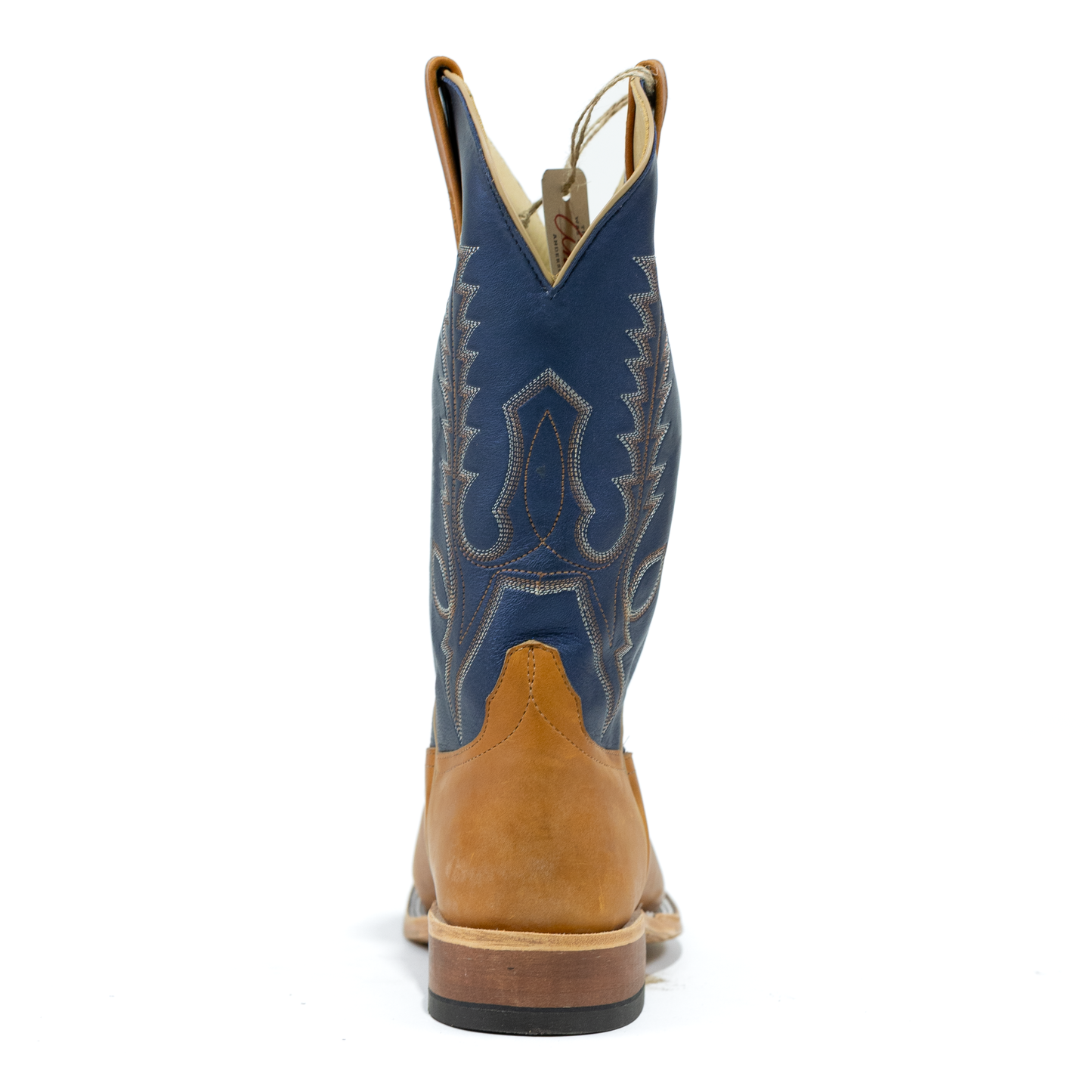 Anderson Oro Russet with 13" Midnight Pearl Lambskin Tops - Crazy House Western Wear