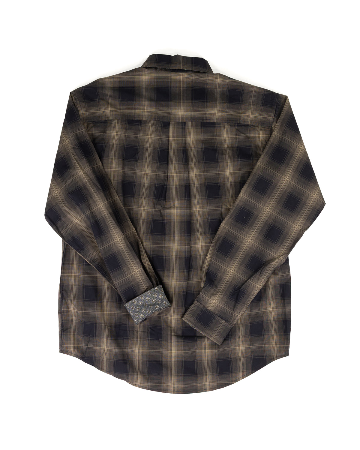 Cinch Men's Navy Plaid Long Sleeve Classic Fit Shirt MTW1106148