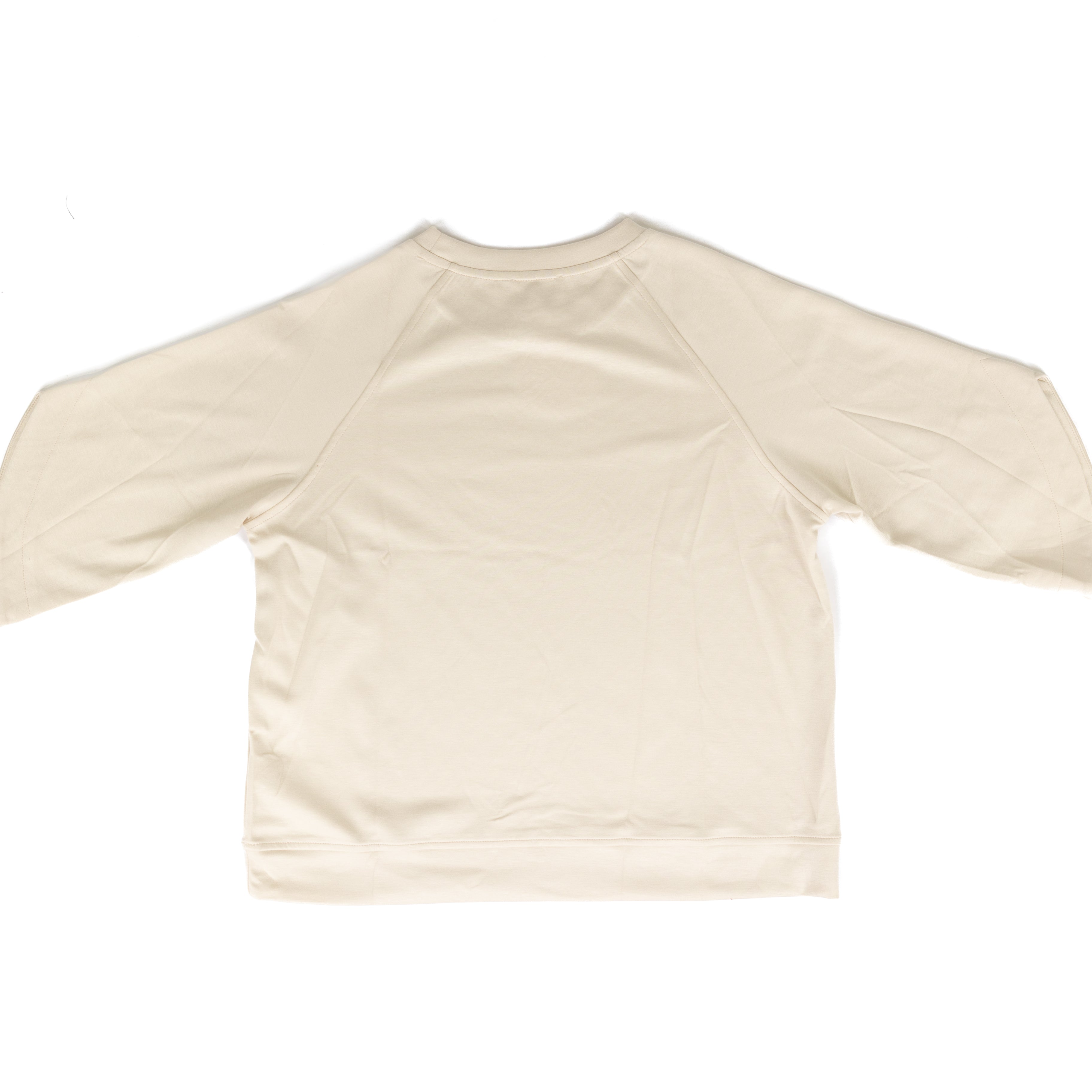 Umgee Women's Round Hem Raglan Sleeve Top