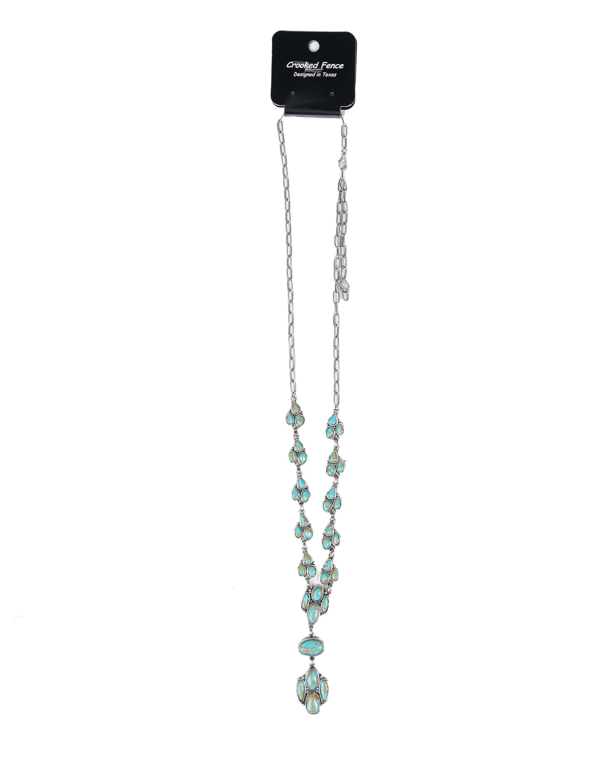 Women's Turquoise Stone Cluster Necklace