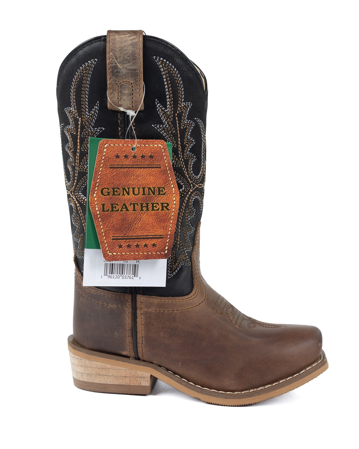 Smoky Mountain Childrens Brown/Black Boots 3627C