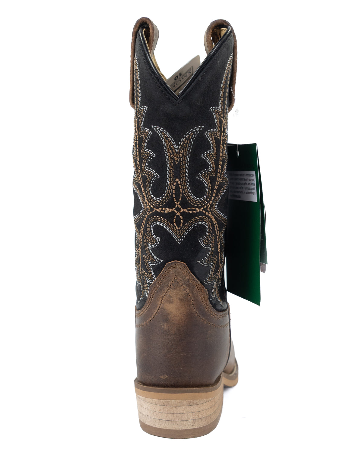 Smoky Mountain Childrens Brown/Black Boots 3627C