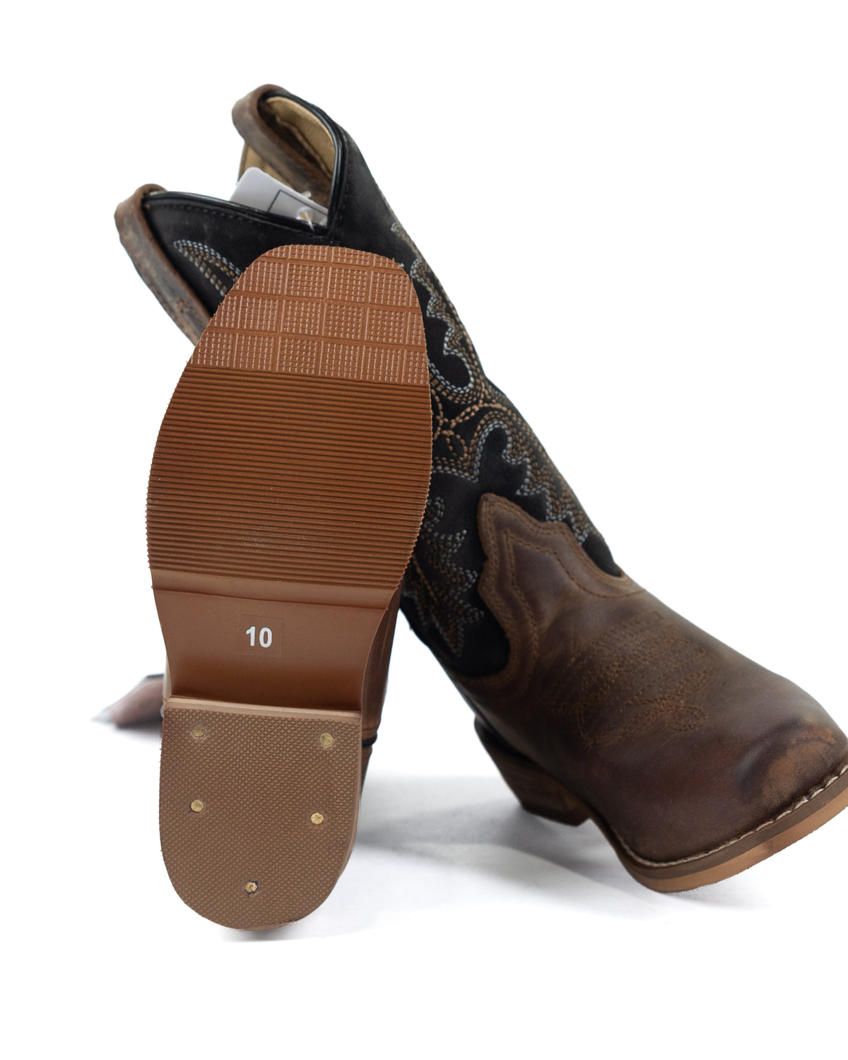 Smoky Mountain Childrens Brown/Black Boots 3627C