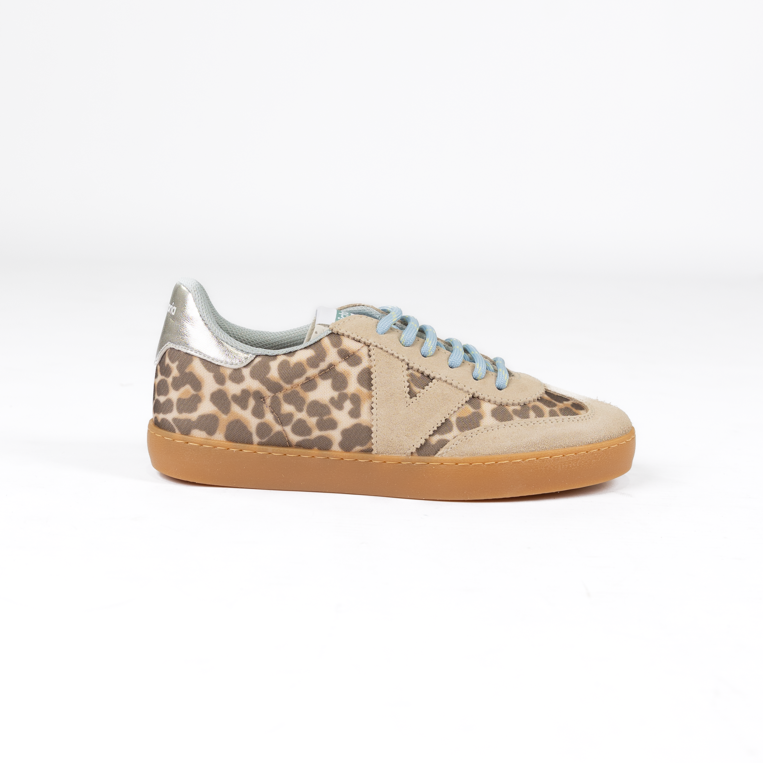 Women's Victoria Beige Cheetah Print Shoes 126236-BEIGE