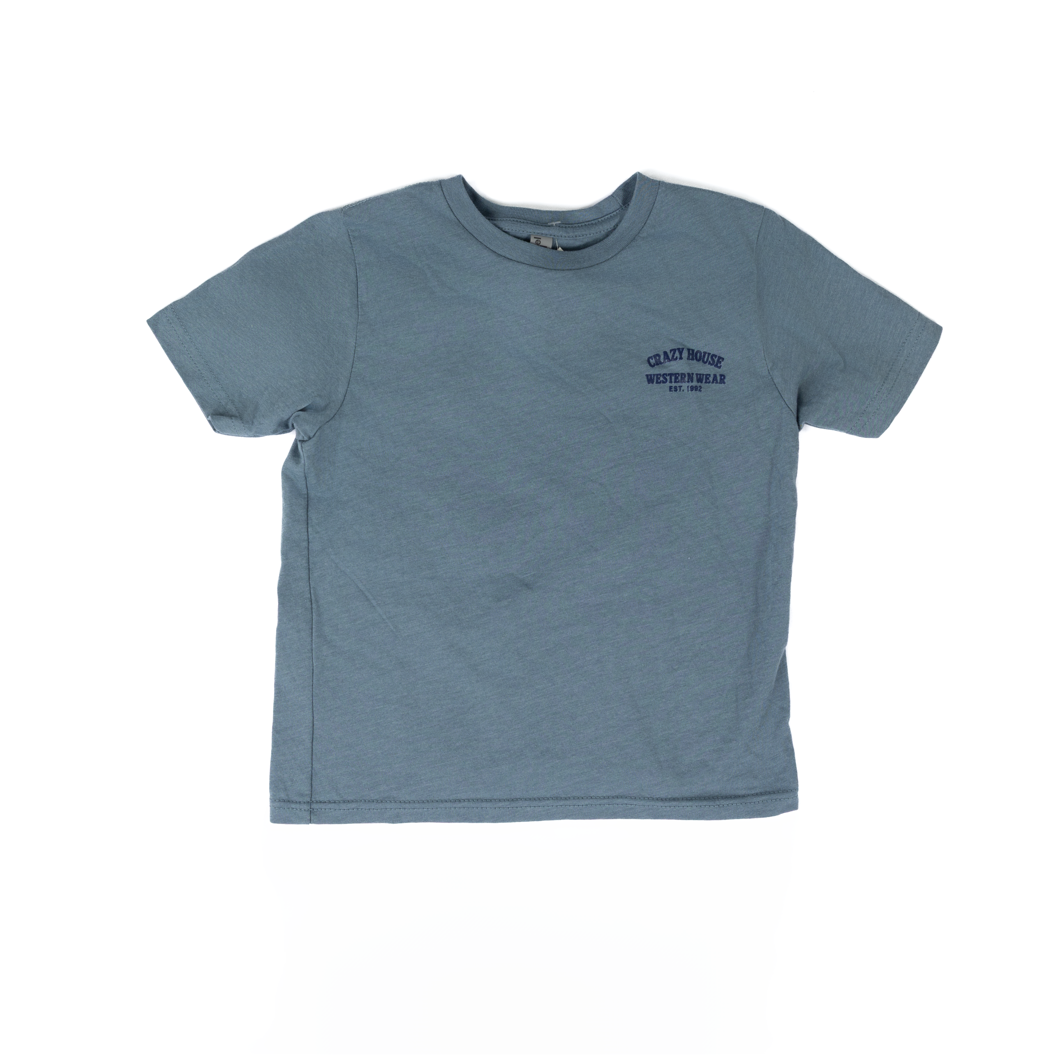 Youth Crazy House American Flag Bronco T-shirt