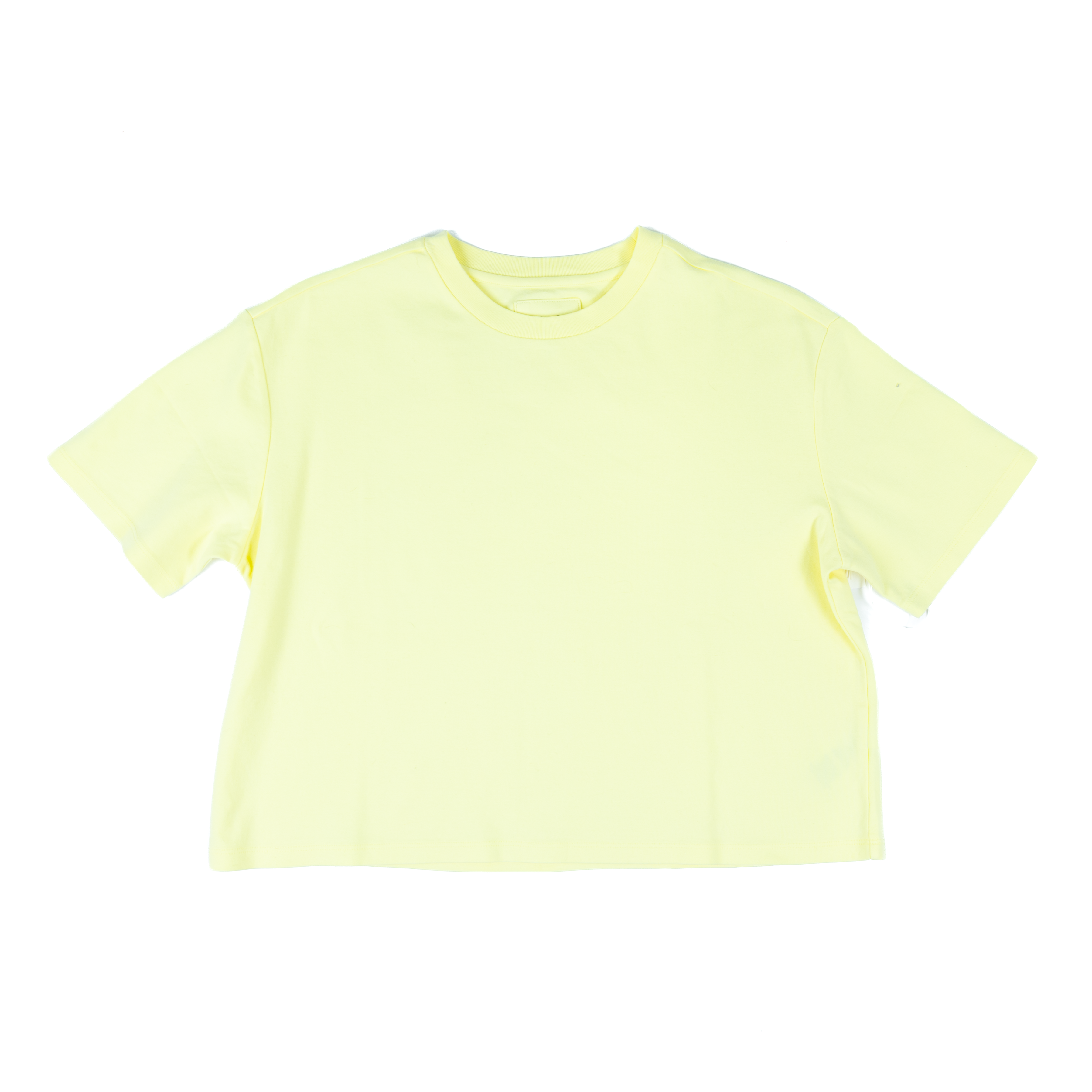 Women's Dear John Wax Yellow Short Sleeve Crew Neck Shirt DKN2123WXY