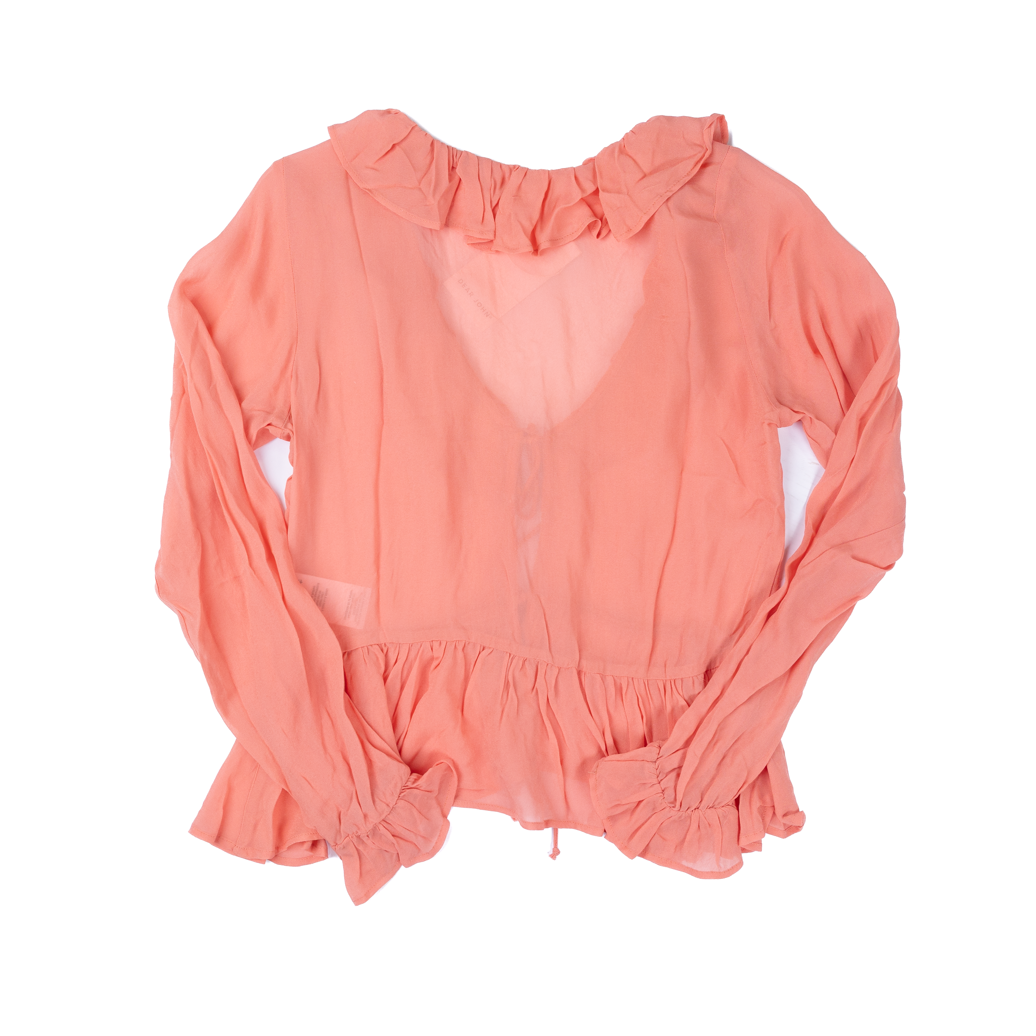 Women's Dear John Rosella Terracotta Long Sleeve Blouse DSH1519TRC