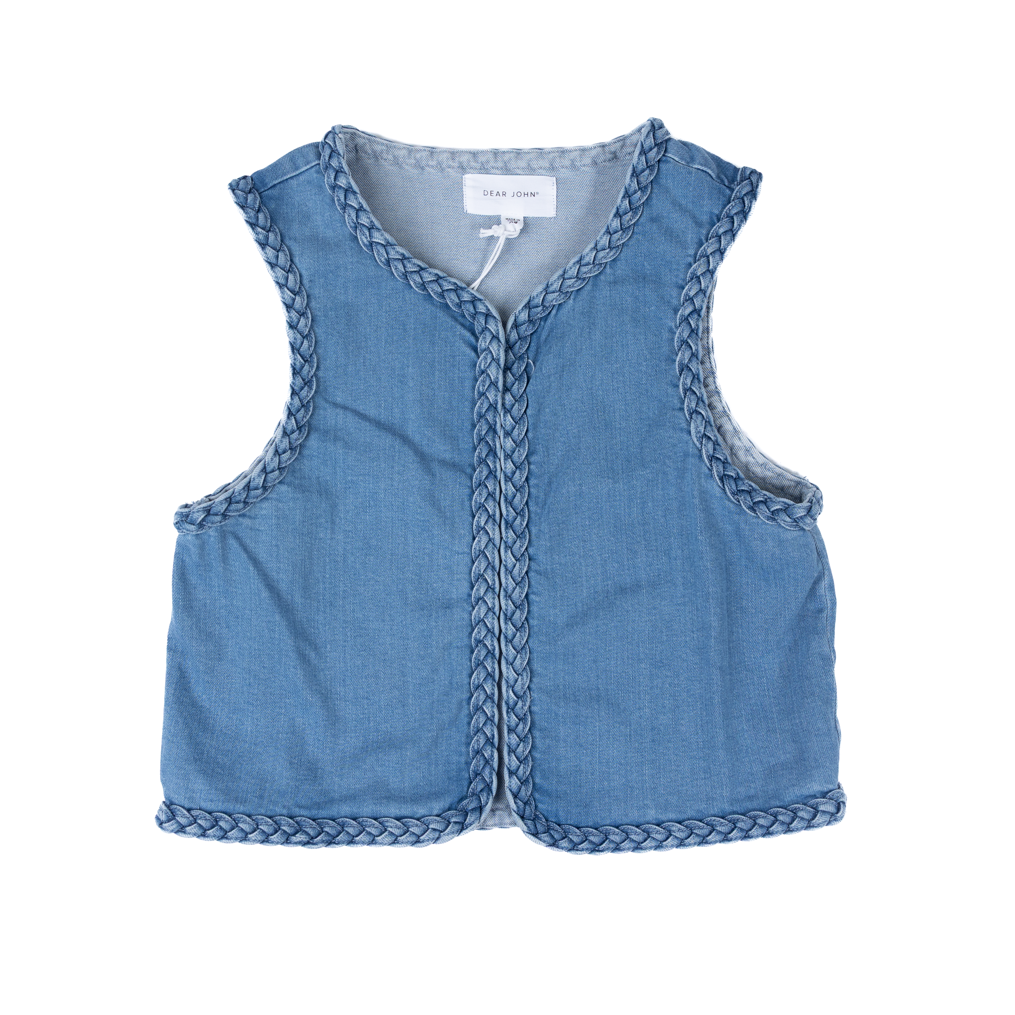 Women's Dear John Abby Wyatt Denim Vest DVM65B503WYT