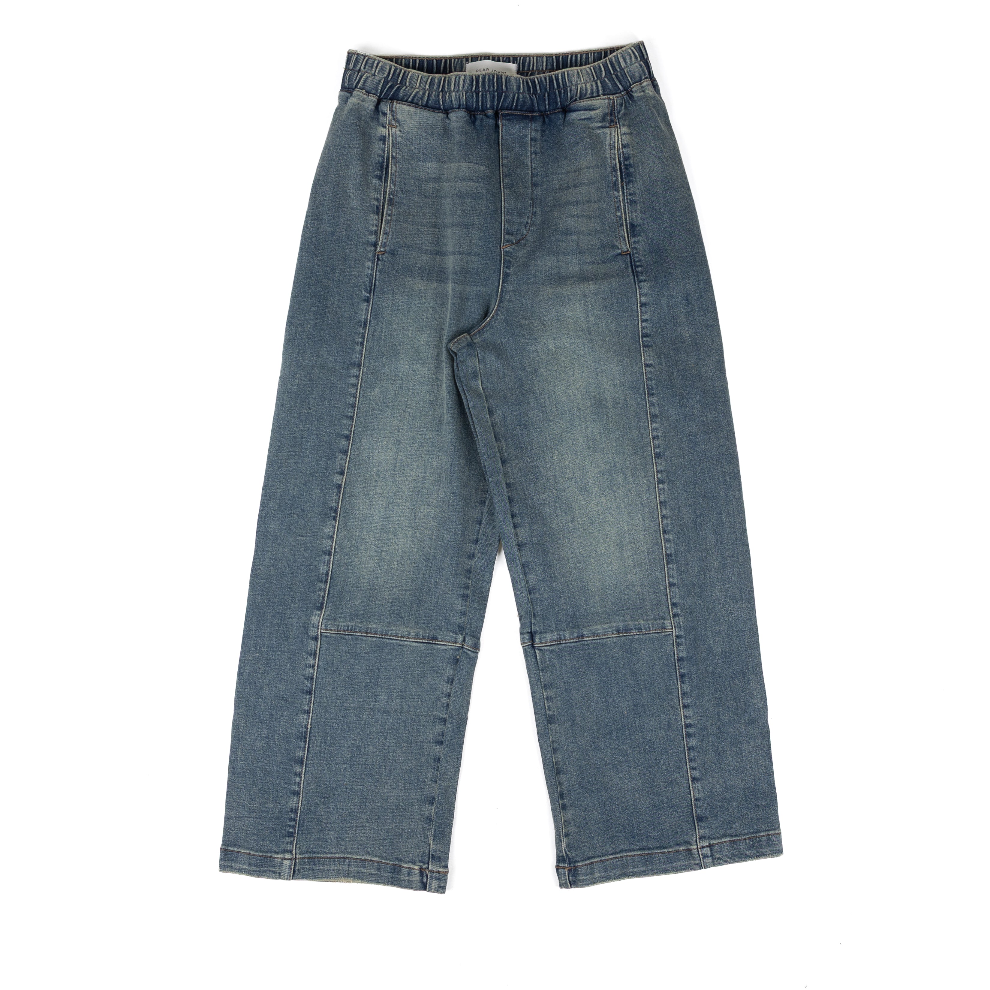 Dear John Women's Moonglow Della Cropped Mid Rise Jeans