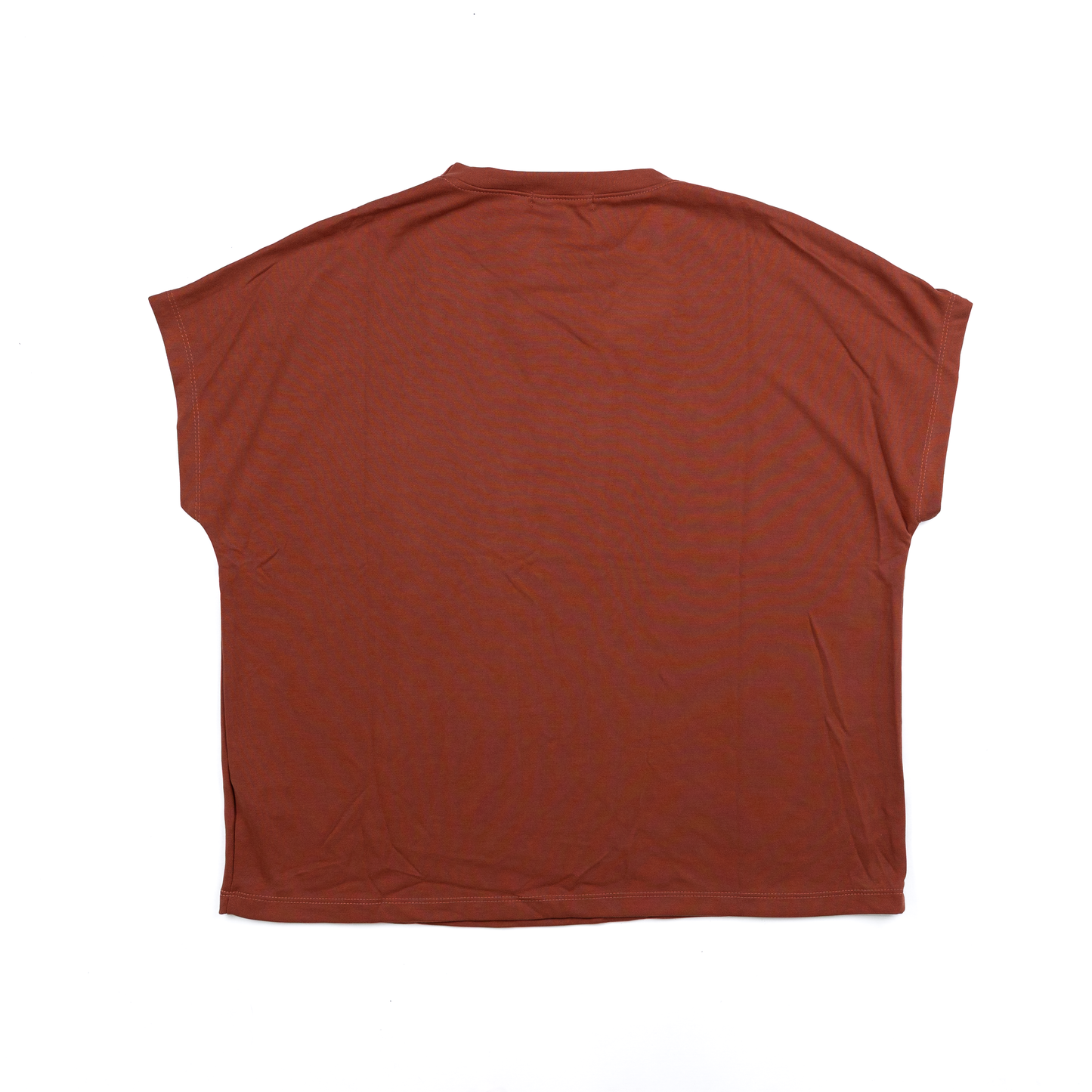 Women's Tres Bien Modal Plain Short Sleeve Top T-41178
