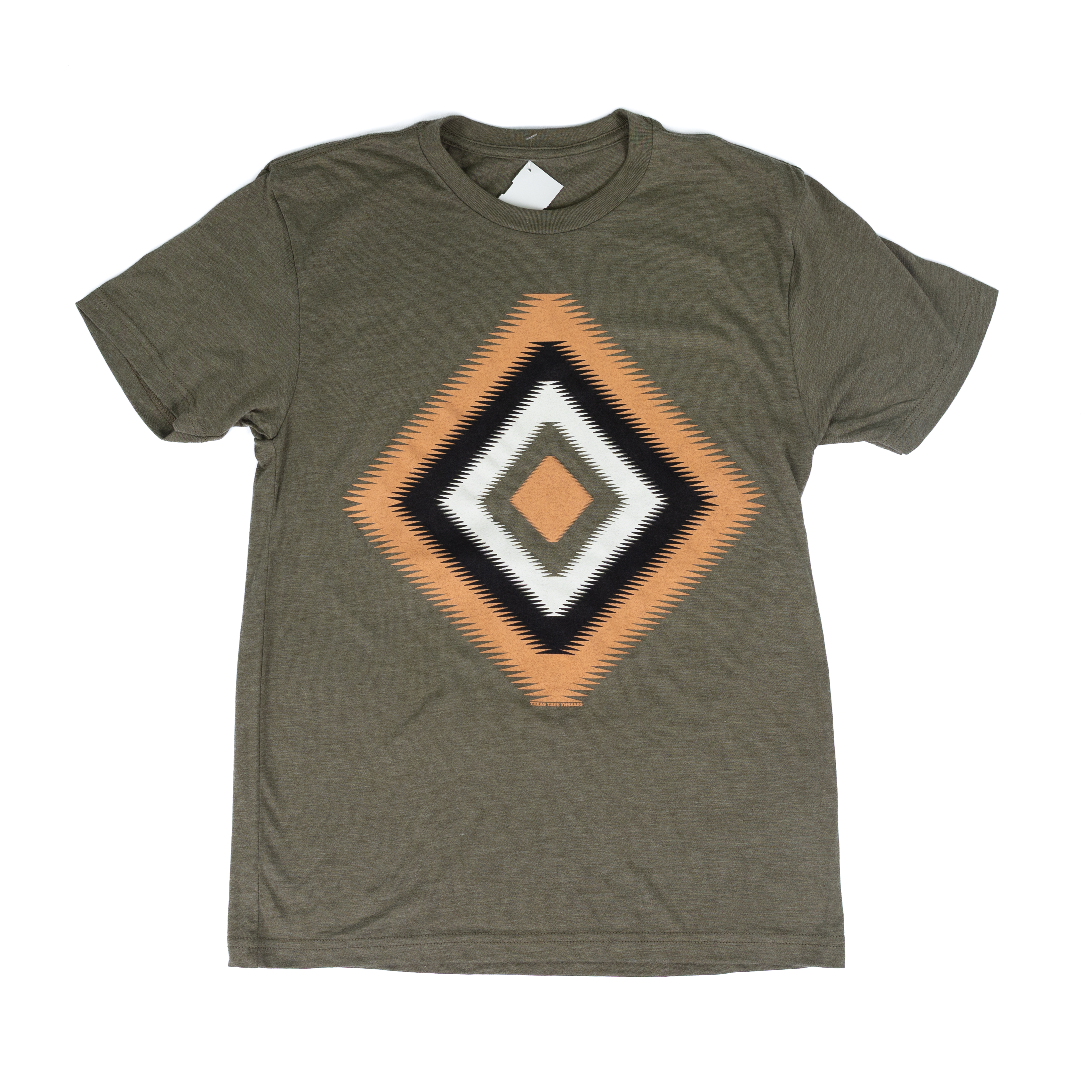 Women's Olive Green Graphic T-shirt