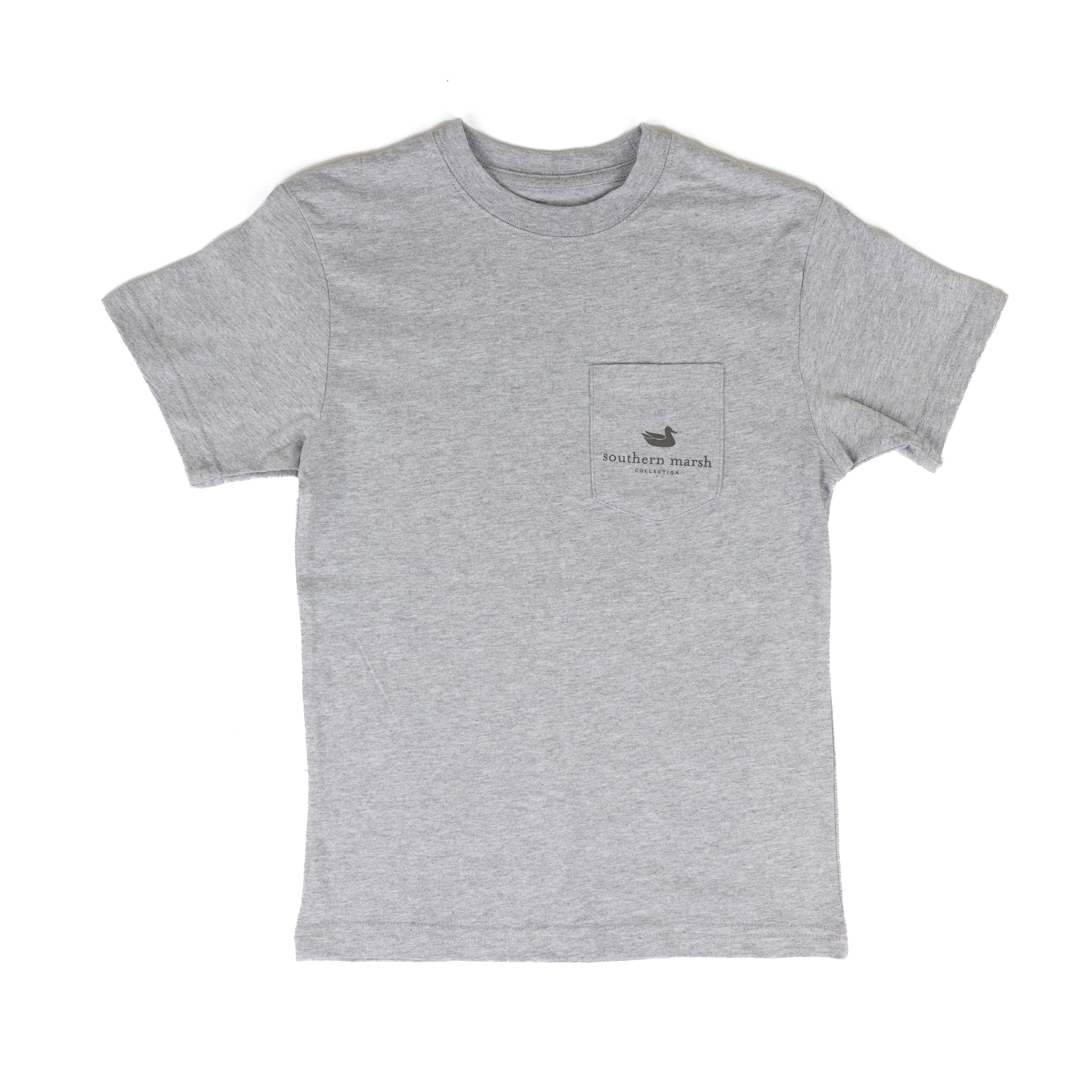 Southern Marsh Boy's Gray Good Boy T-shirt YAGBY GRY
