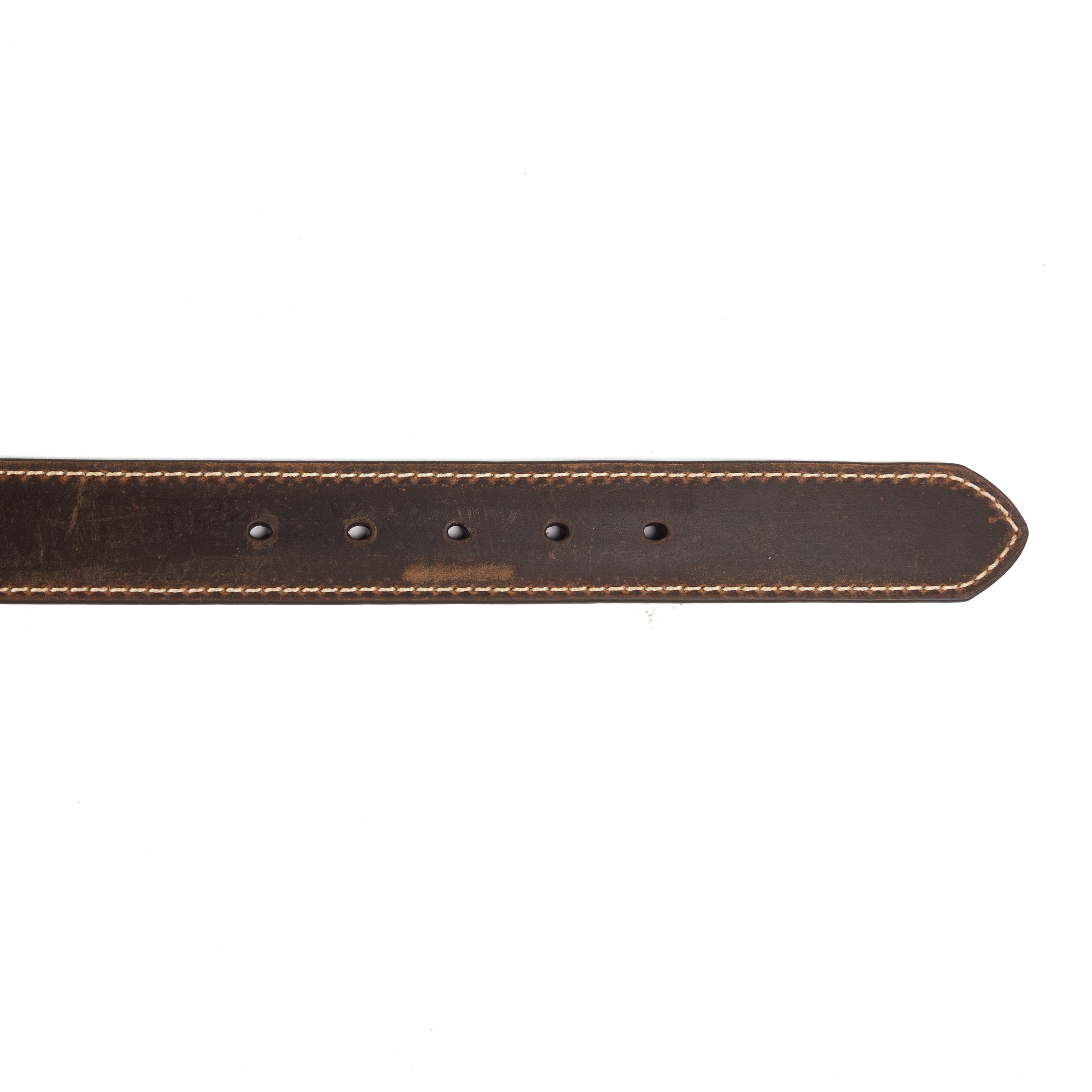 Ariat Women's Brown Leather Belt with Heavy Stitch Edge A1523402