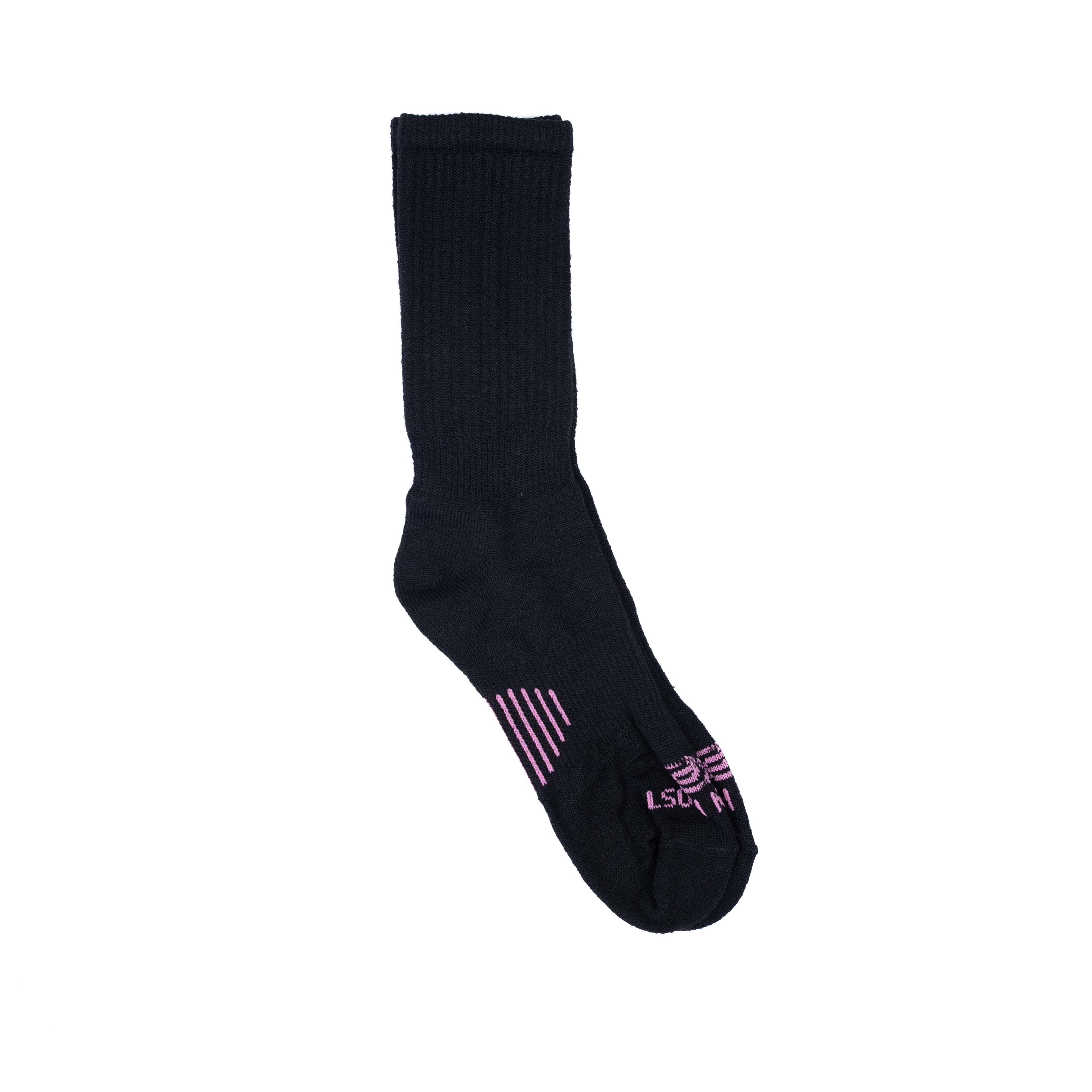 Women's Dan Post 2 Pair Black Crew Socks DPLGM9-B