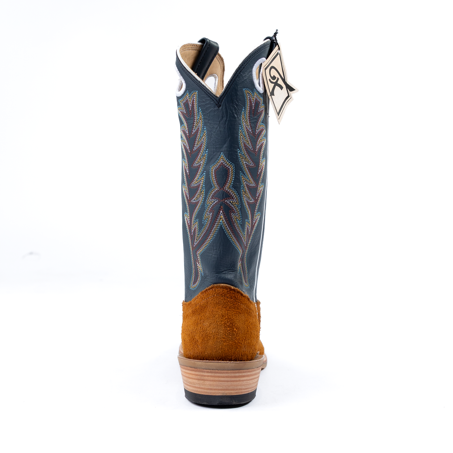 Men's Fenoglio Red Brown Roughout with 13" Blue Bios Top FB28521313