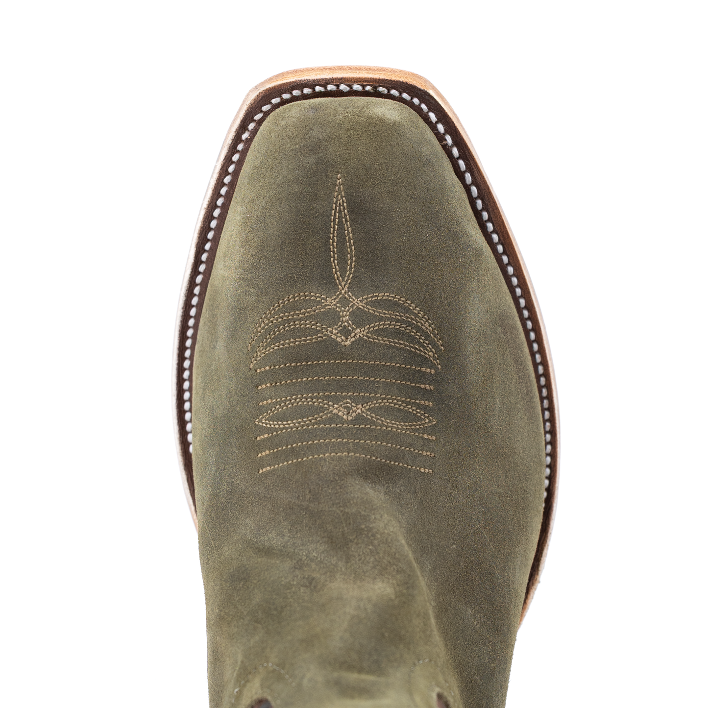 Anderson Bean Sage Waxy Kudu with 13" Brown Lonestar Tops