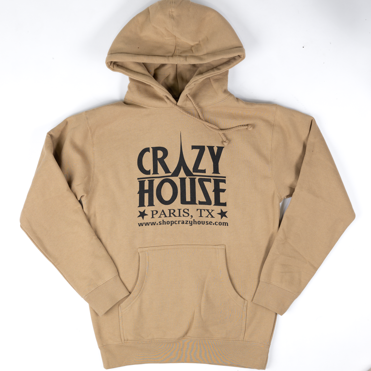 Crazy House Hoodie Color Options : Mint, Lavender, or Sandstone