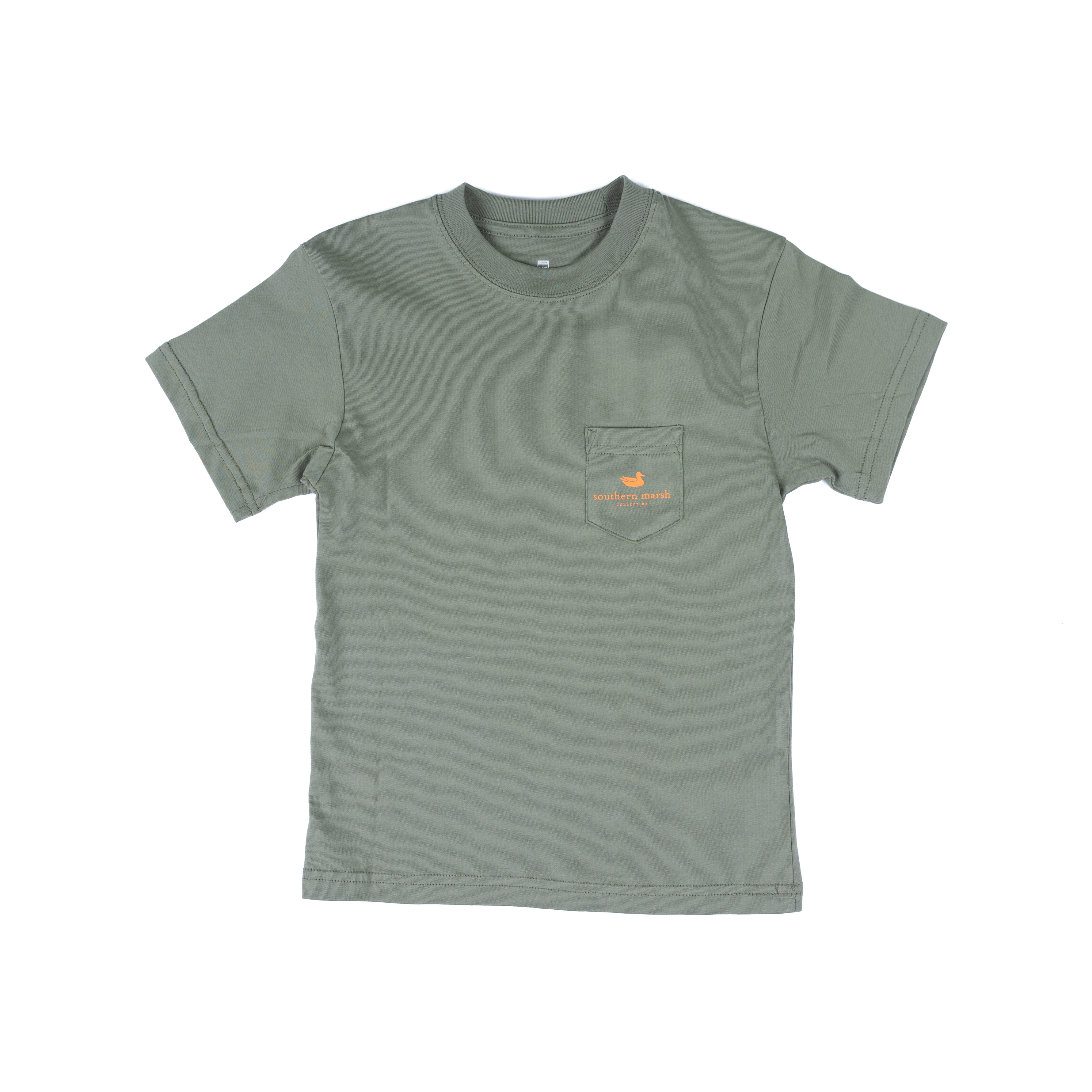Boy's Southern Marsh Bay Green Patient Pup T-shirt YAPJB-GRN