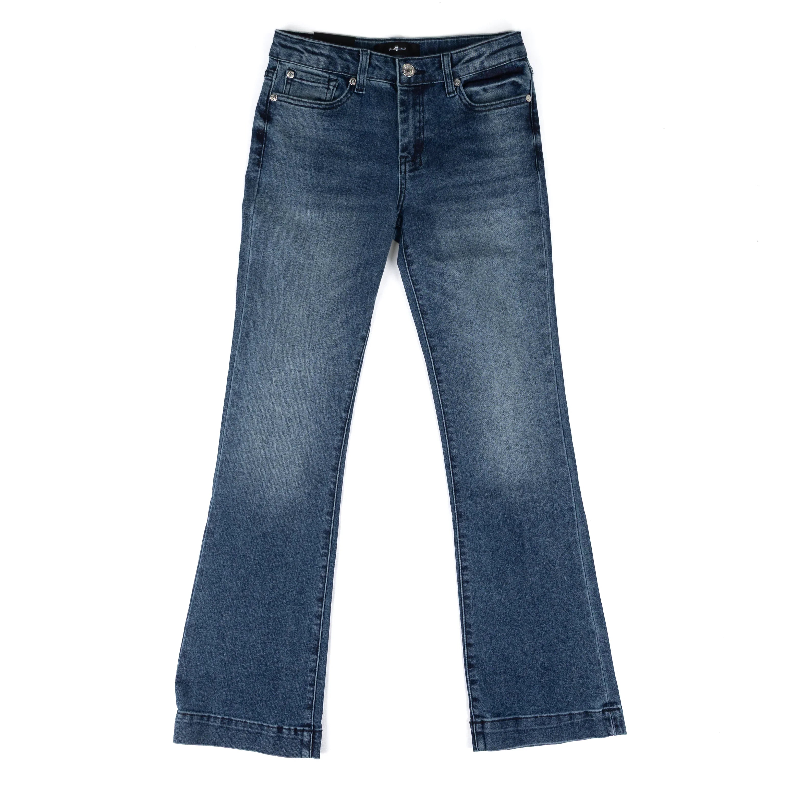 Girl's Seven for All Mankind Lake Blue Mini Dojo Jeans 7KHF0H85-XOS