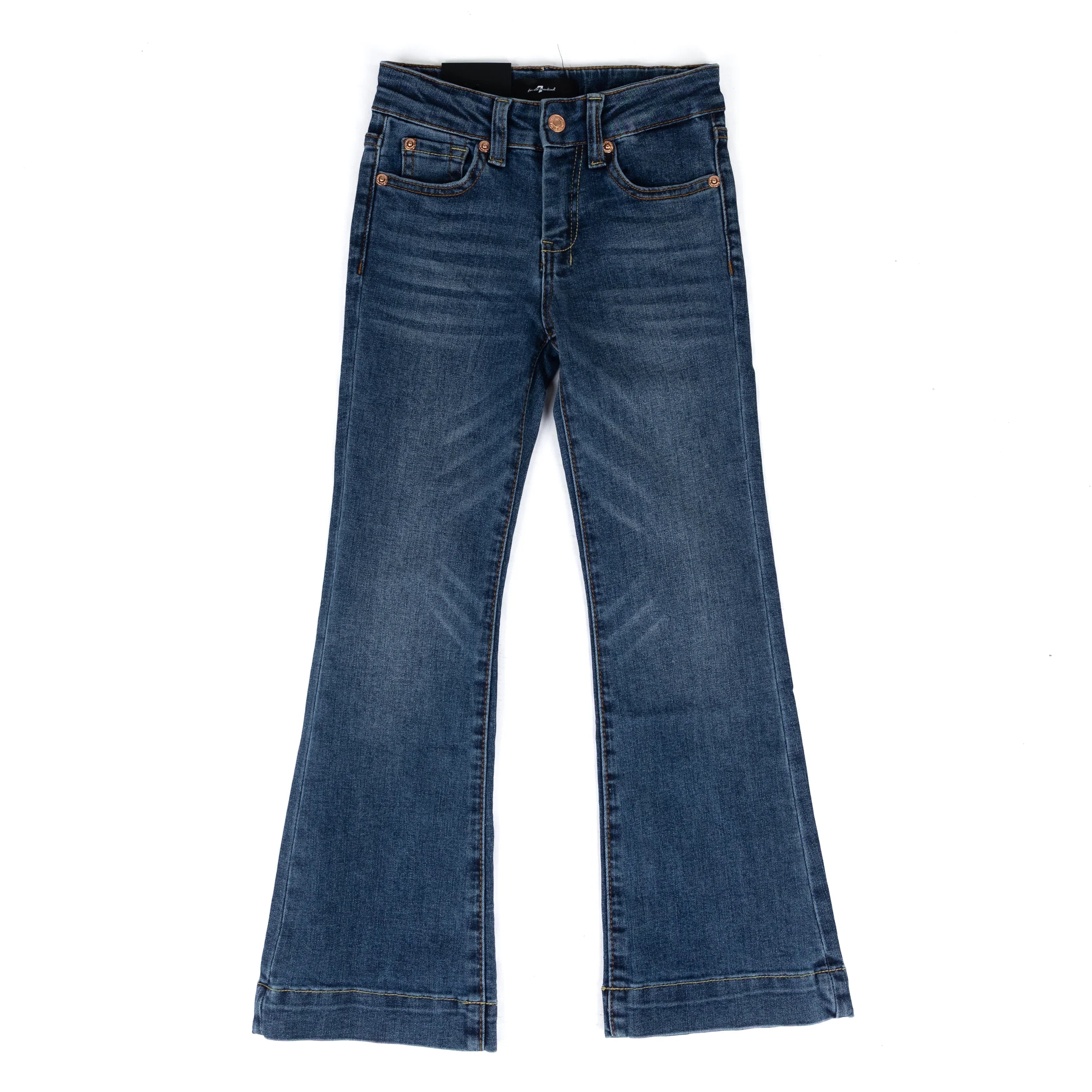 Girl's Seven For All Mankind Medium Melrose Mini Dojo Jeans 7KHF0H85-MR1