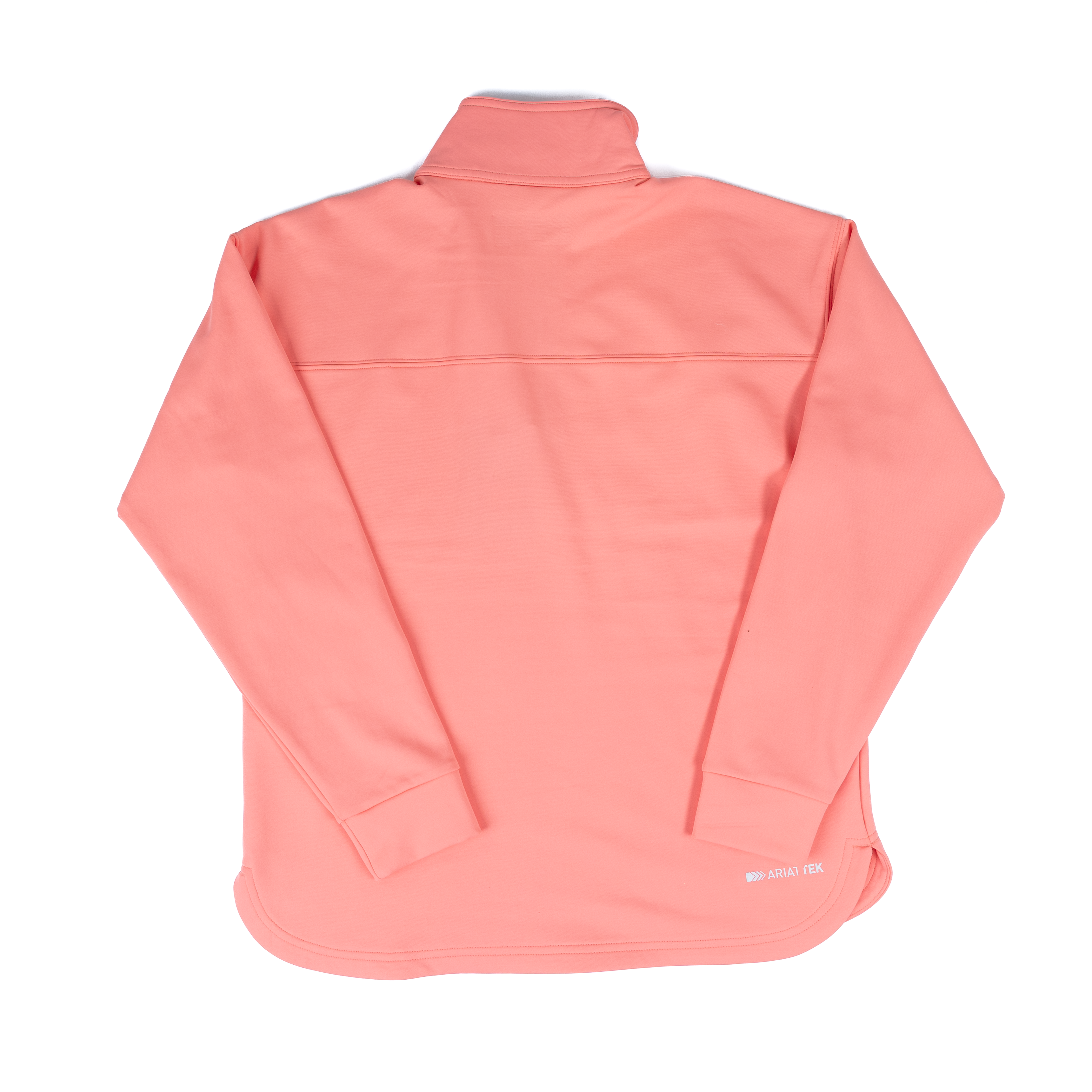Women's Ariat Breeze Shell Pink Logo 1/2 Zip Sweatshirt 10071260