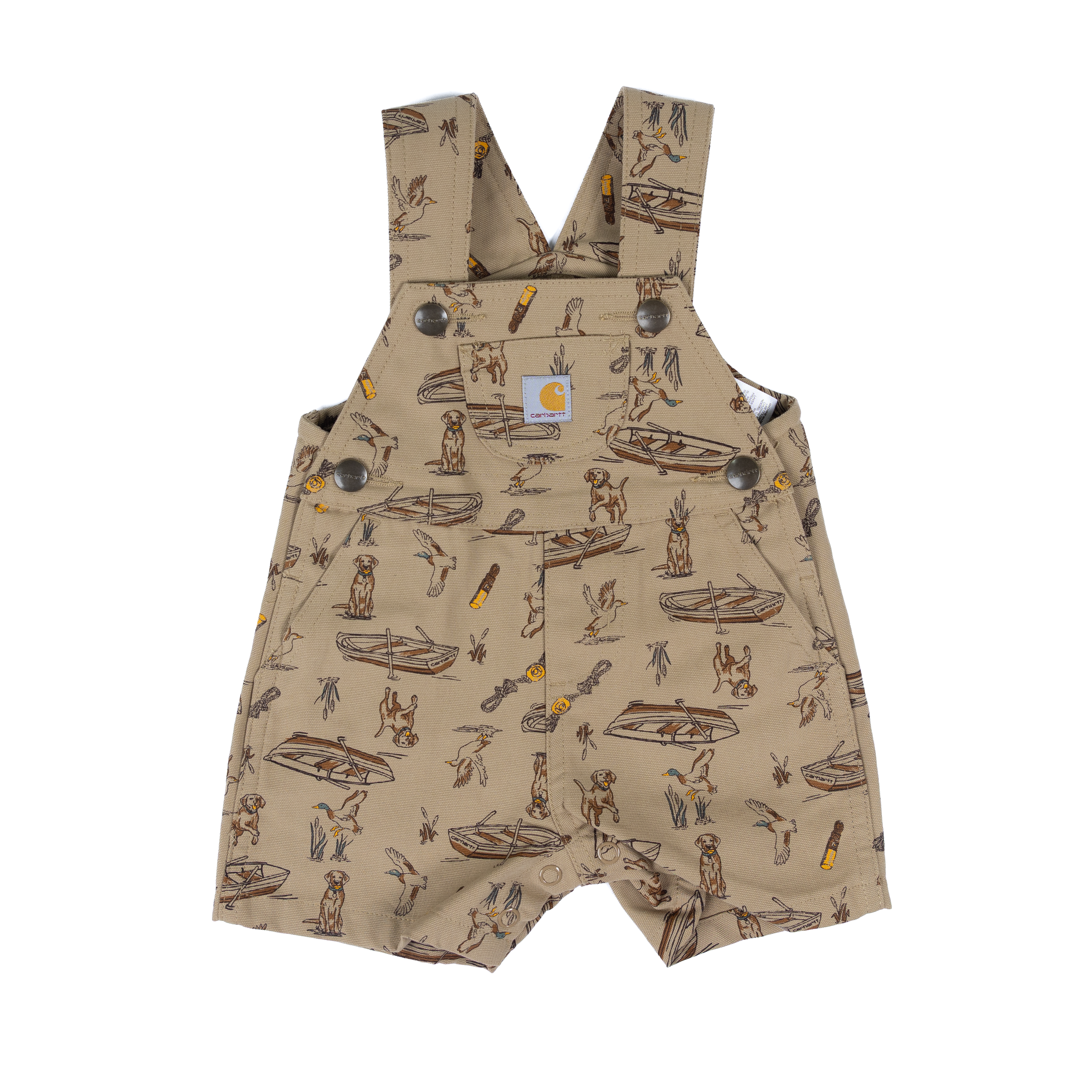 Boy's Carhartt Short Sleeve Beige Canvas Set CG8112-CT06