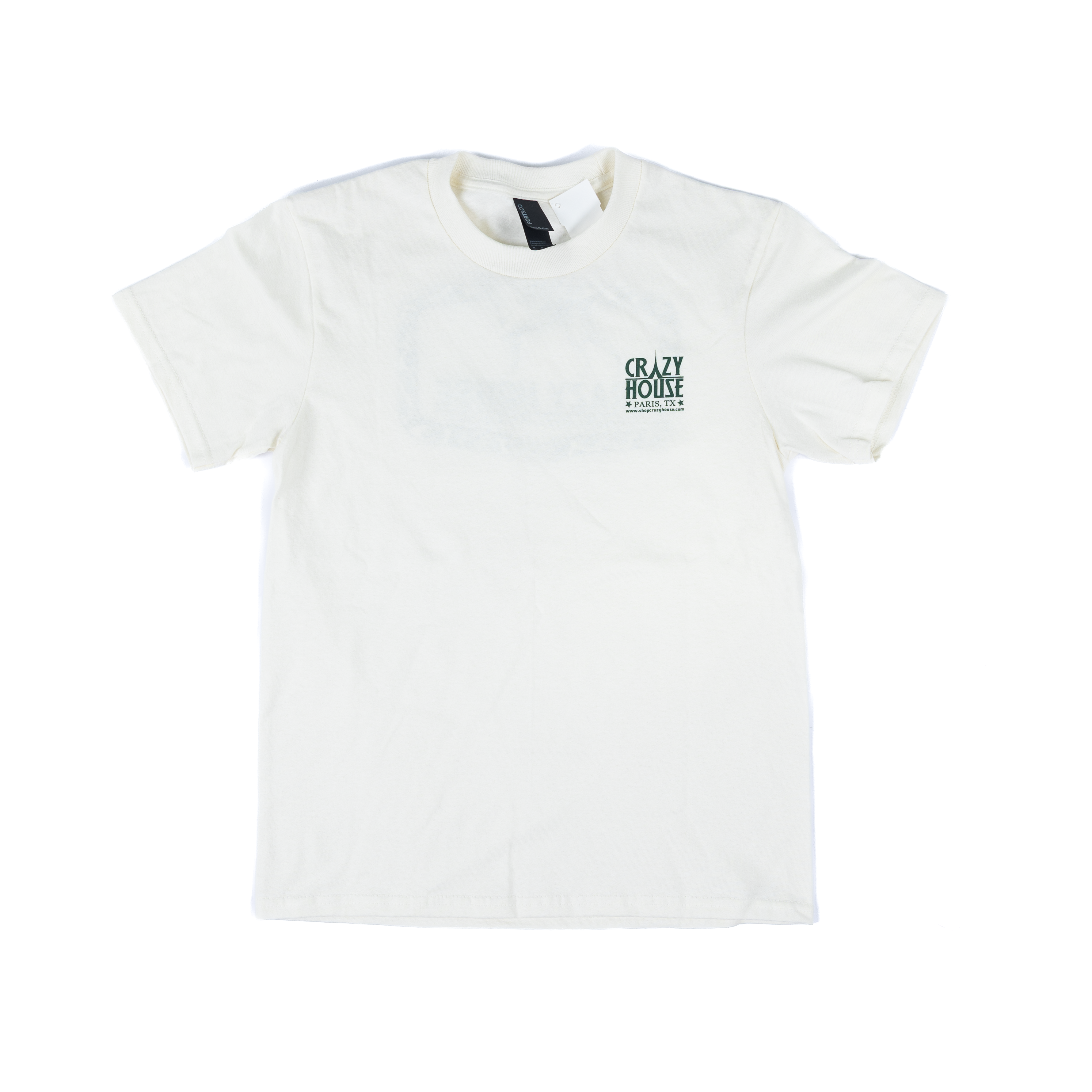 Youth Crazy House Ivory Camo And Dog T-shirt