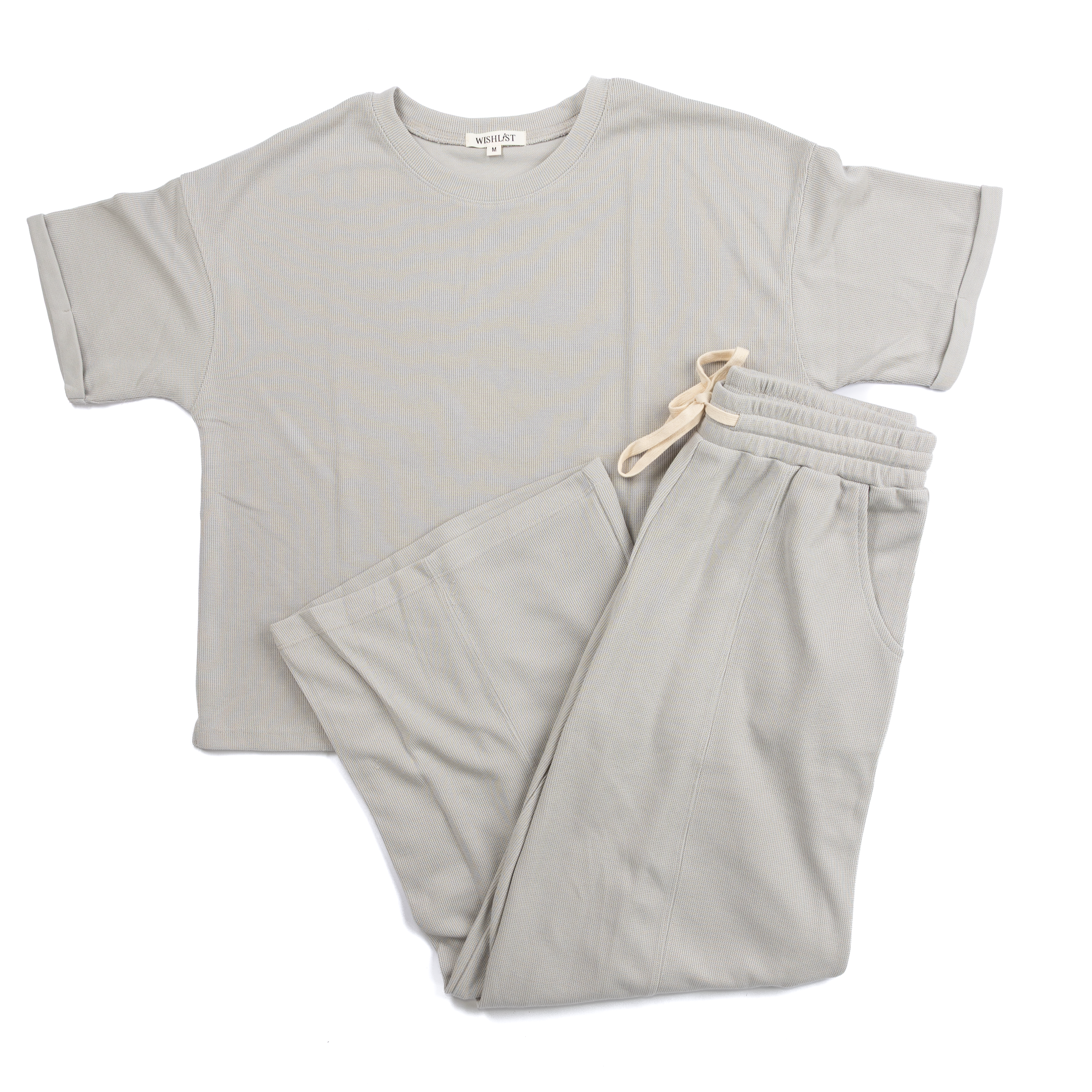 Women's Wishlist Matching Waffle Knit Top and Matching Pants WL25-11377