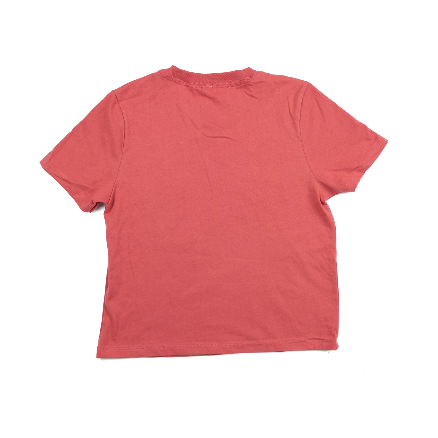 Women's Red Graphic Cowboy Racoon T-shirt