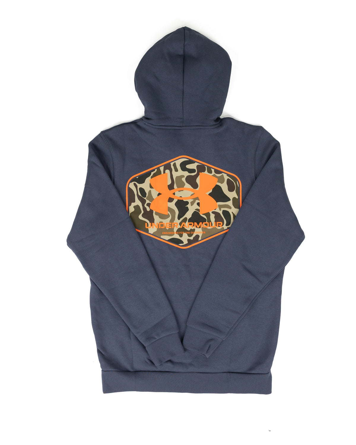 Under Armour Men's Blue Camo Badge Fleece Hoodie 6013491-044