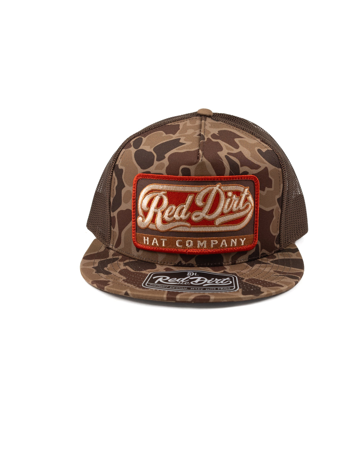 Red Dirt Hat Co Men's Incognito Camo/Brown Snapback RDHC-652
