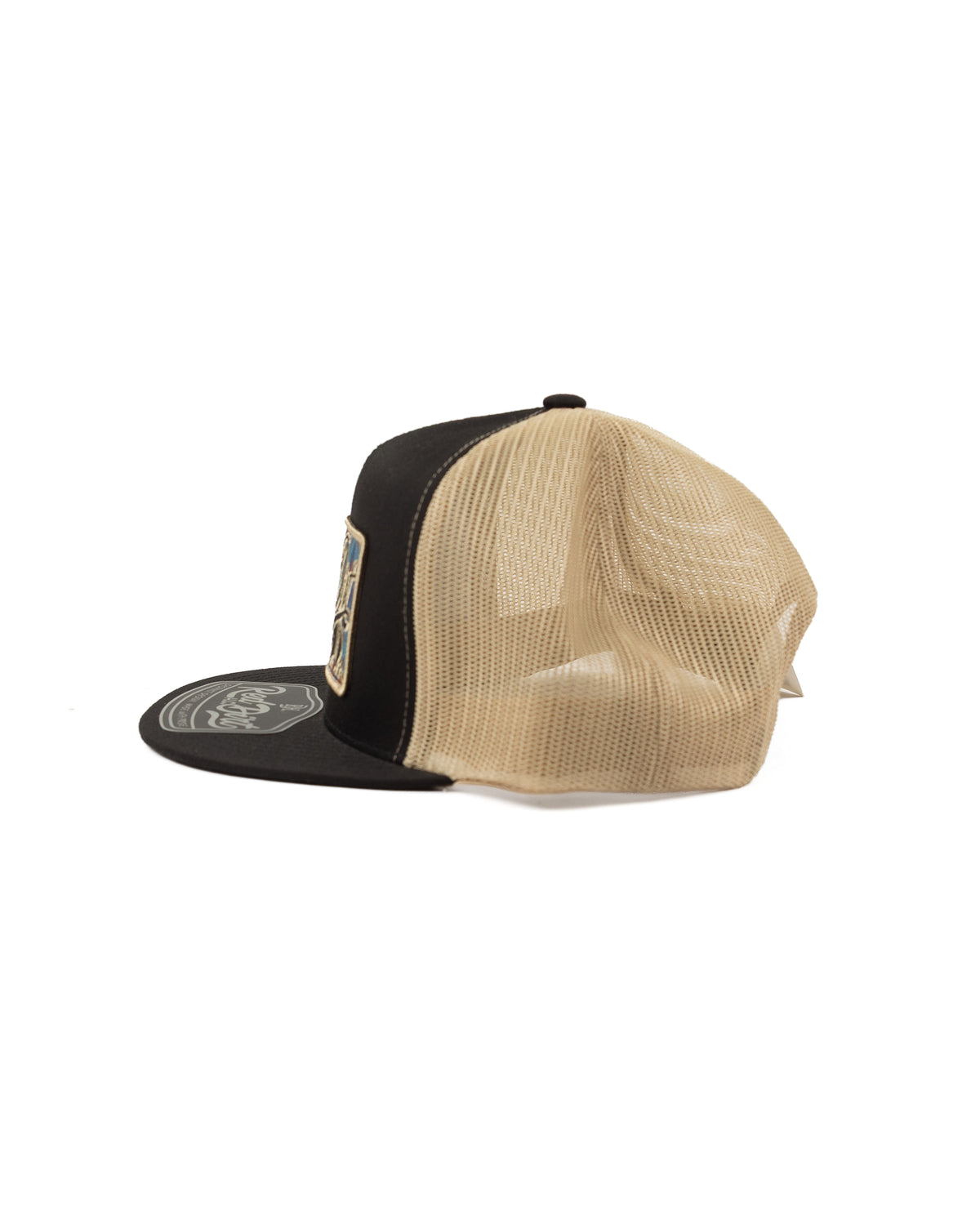 Red Dirt Hat Co Men's Black/Khaki Lone Dillo Snapback RDHC-654