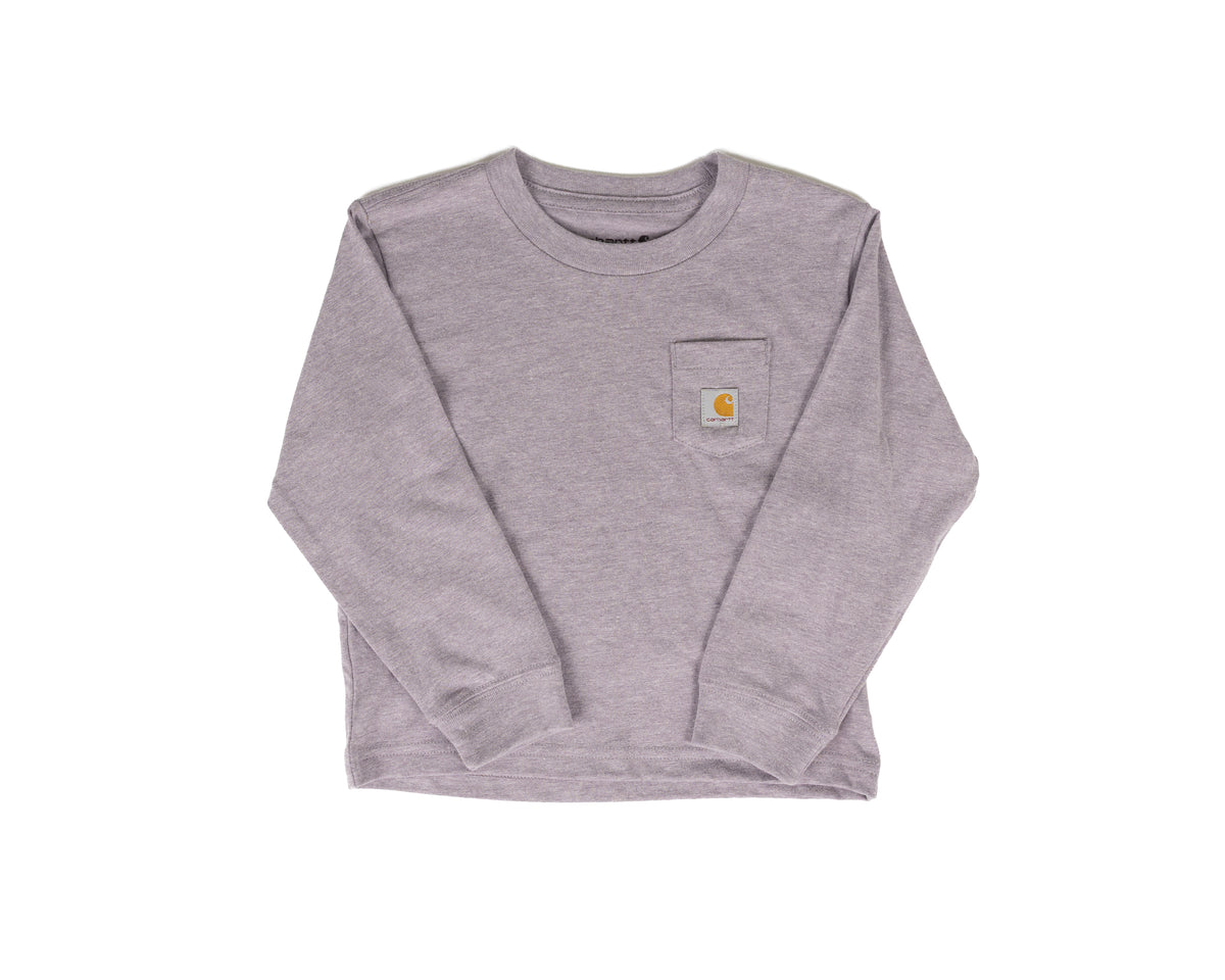 Carhartt Girl's Grape Long Sleeve Farm Printed T-shirt CA7212VA3H