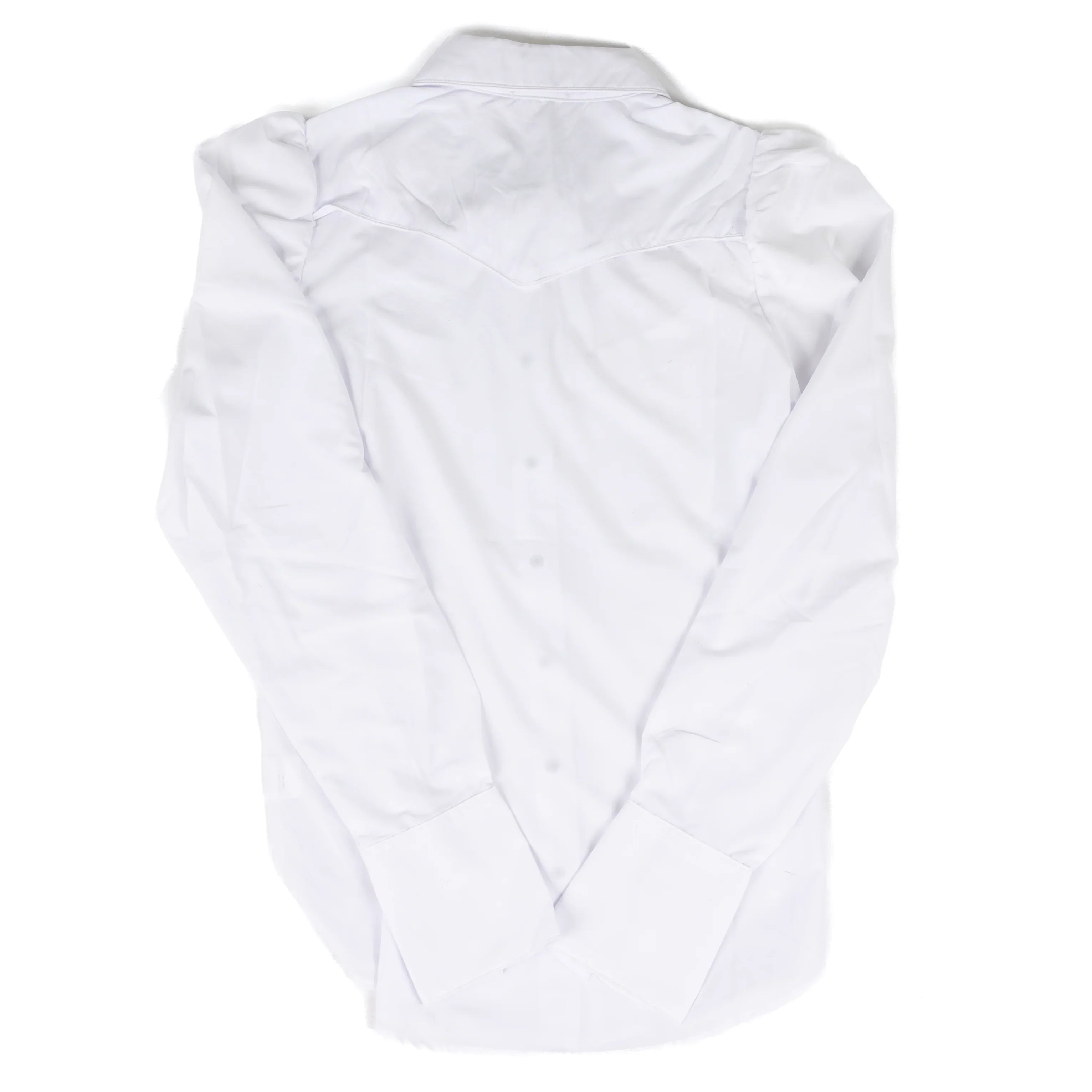 Women's Howdy Hanny Long Sleeve White Yoke Snap Up Top
