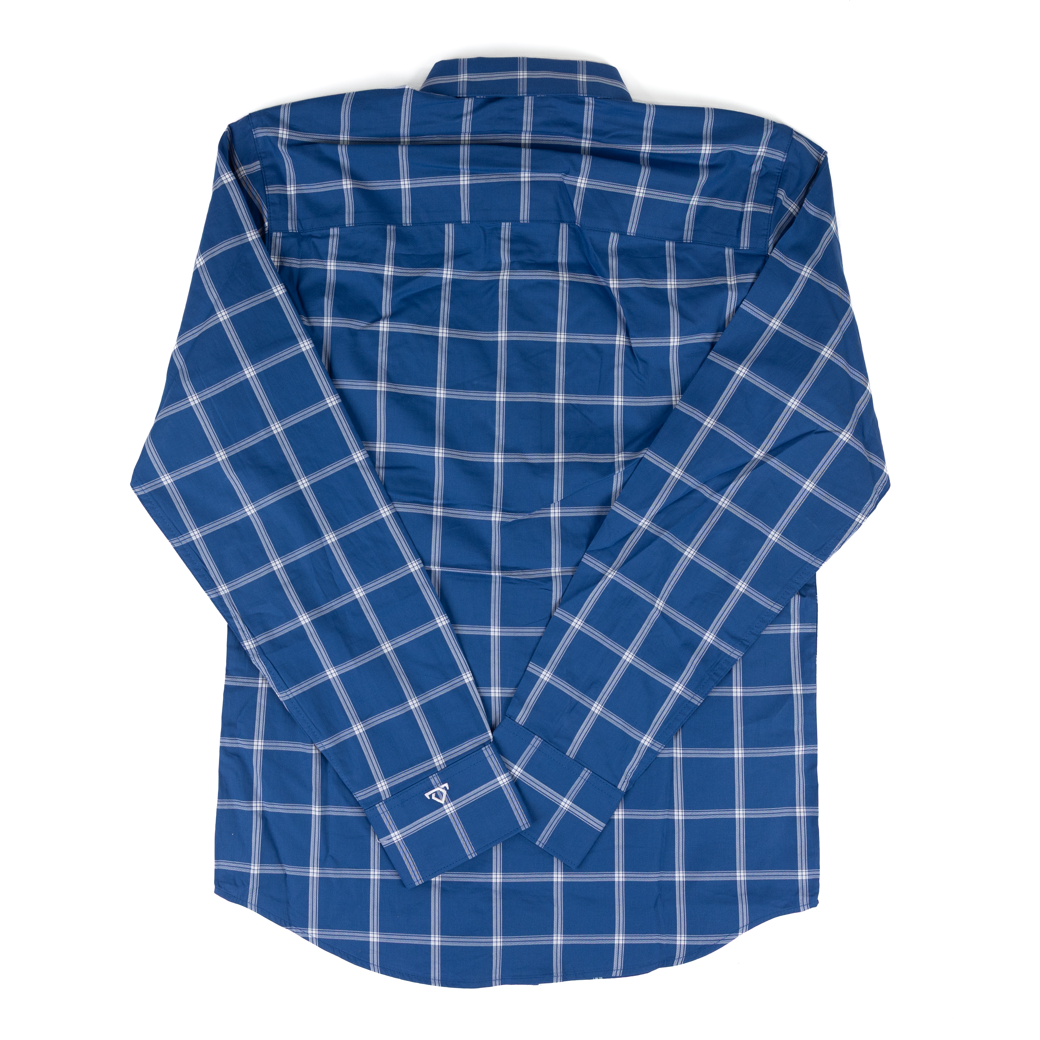 Men's Wrangler Cody Johnson Blue Plaid Button Down Shirt 112381551