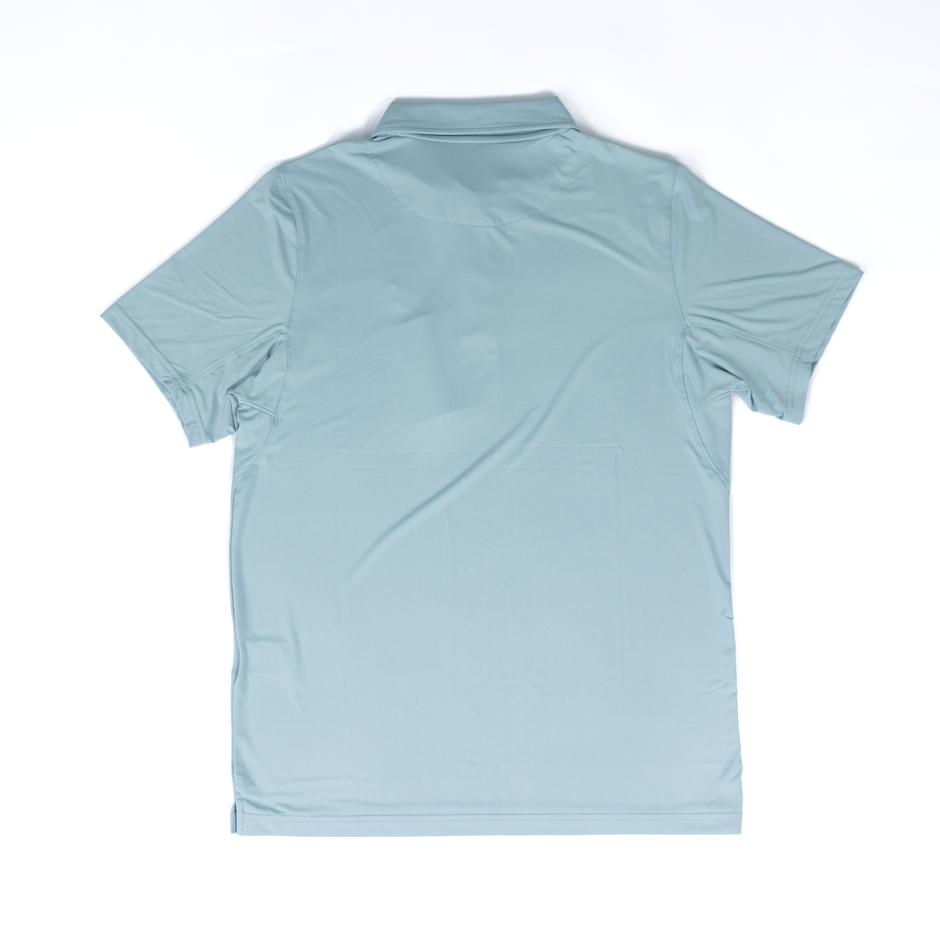 Men's Hooey Cloud Blue Weekender Short Sleeve Polo HP2601LTBL