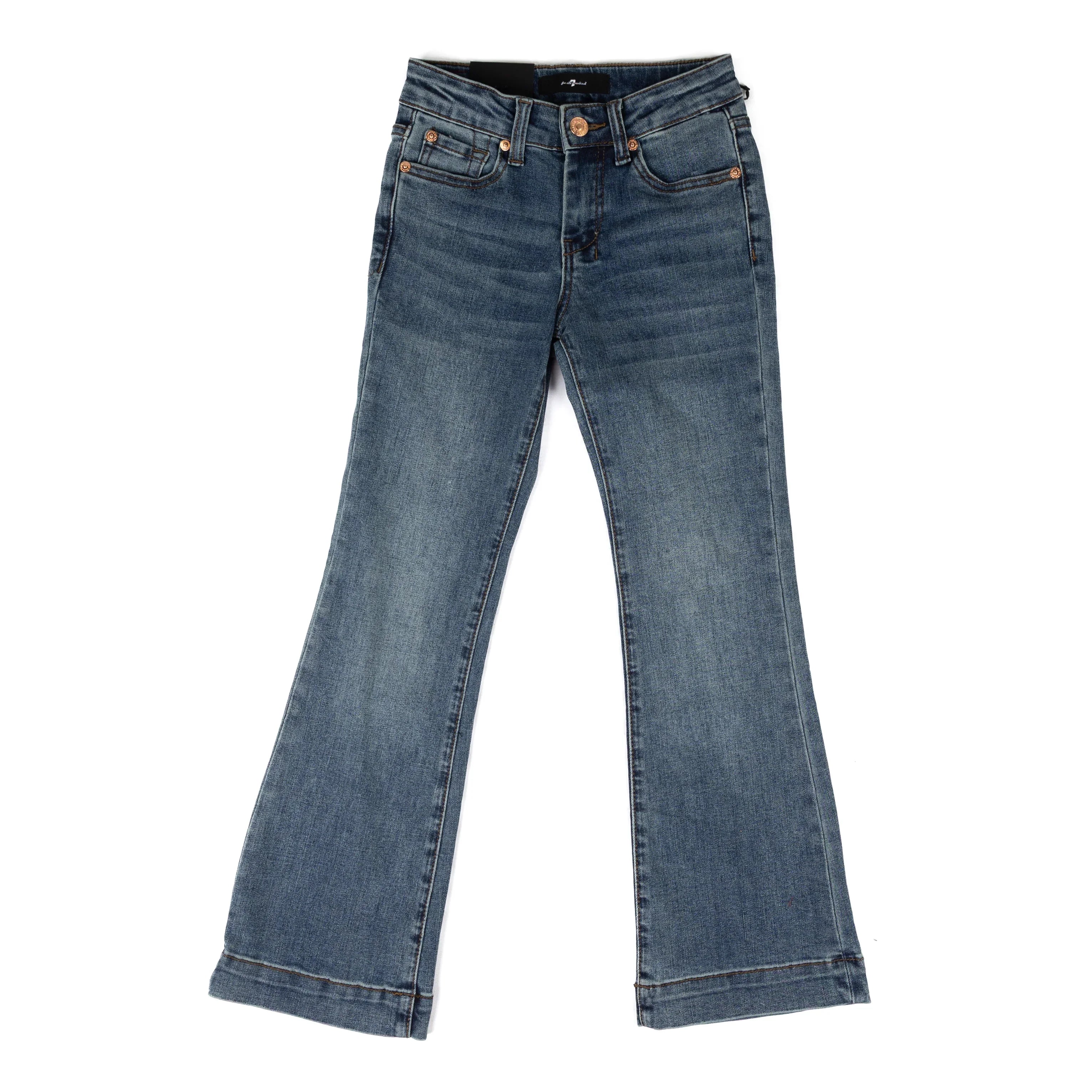 Girl's Seven for All Mankind Sea Level Mini Dojo Jeans 7KHF0H85-SVL