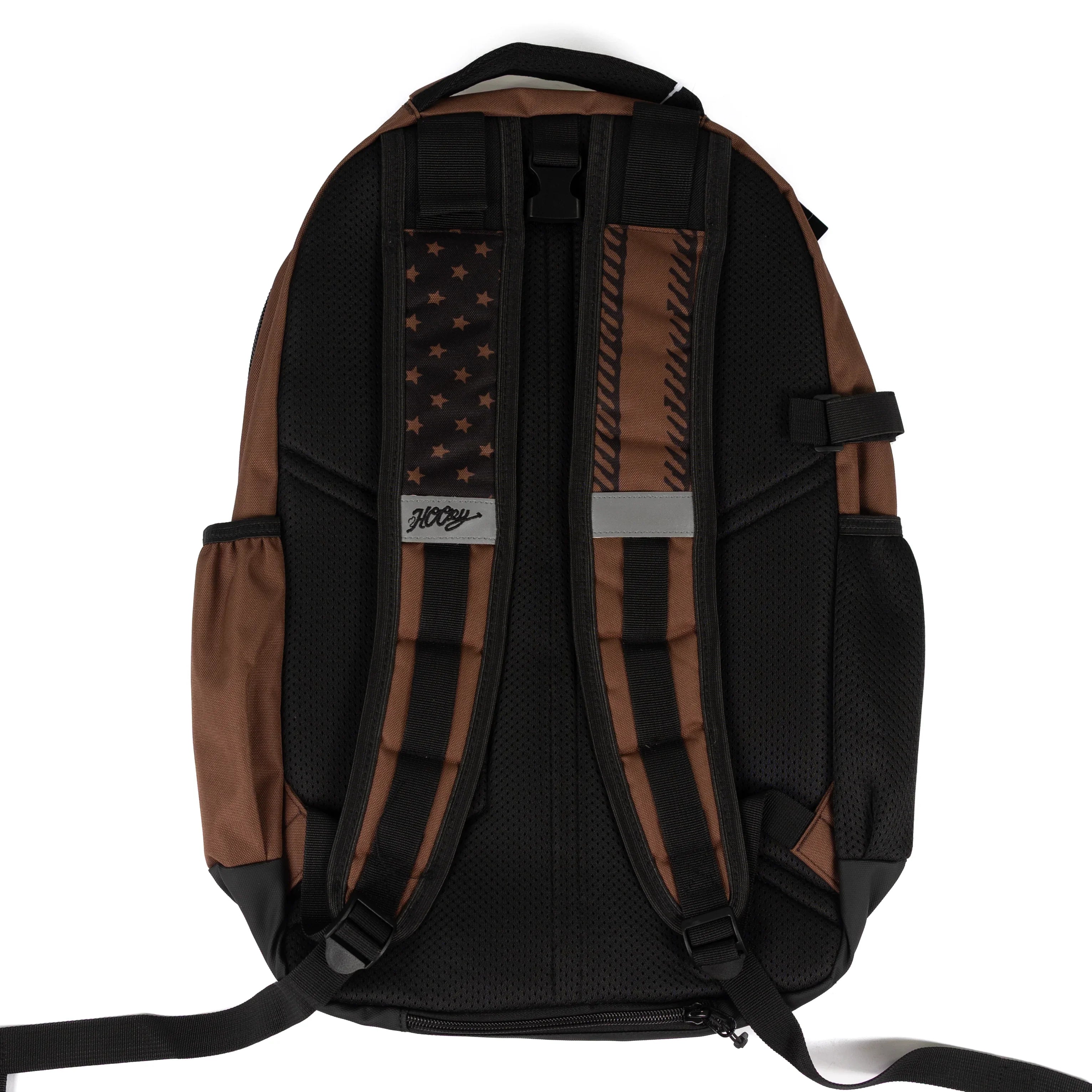 Hooey Ox Brown with Black American Flag Accent Printed Backpack BP2603BRBK