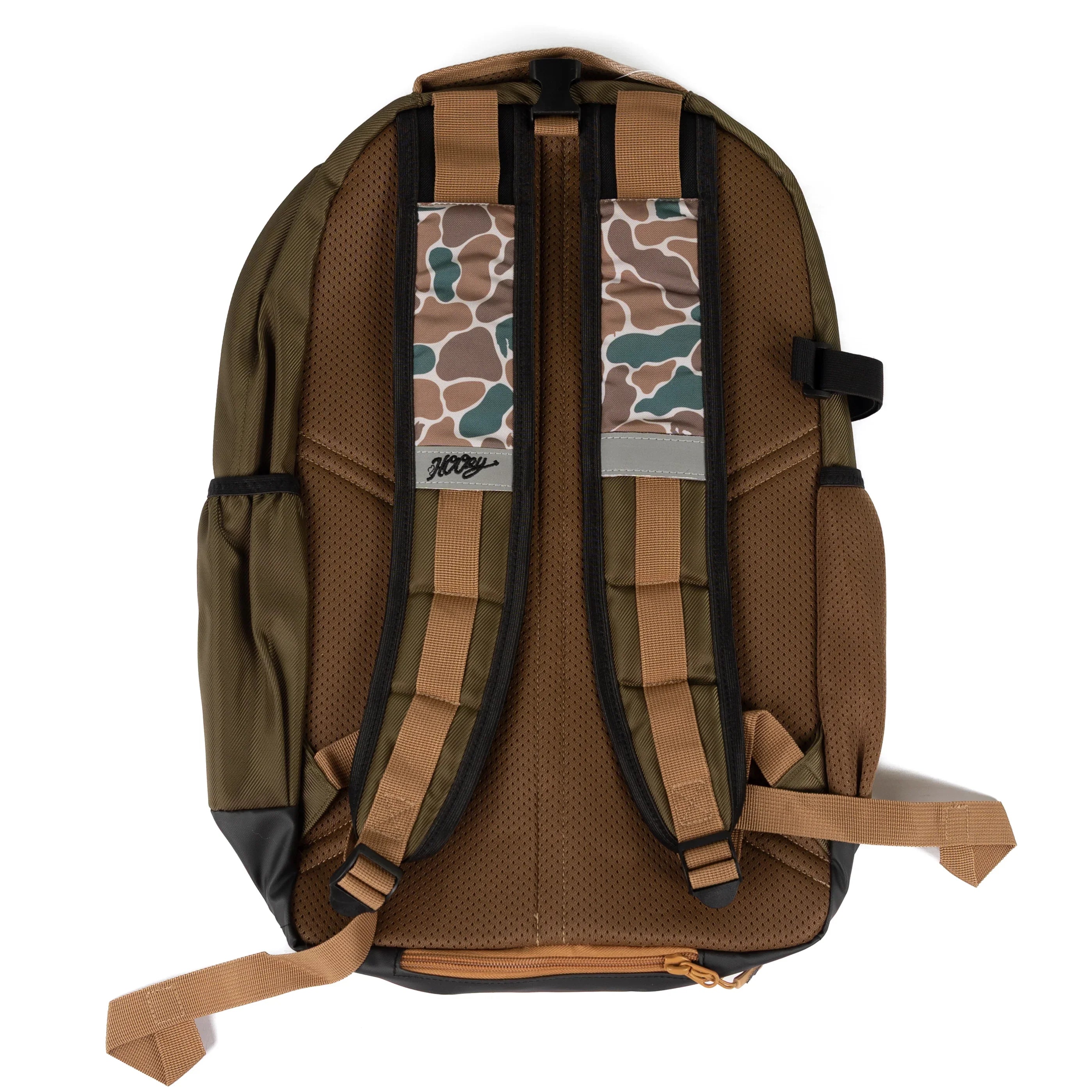 Hooey Ox Olive and Tan Camo Backpack BP2603OLTN