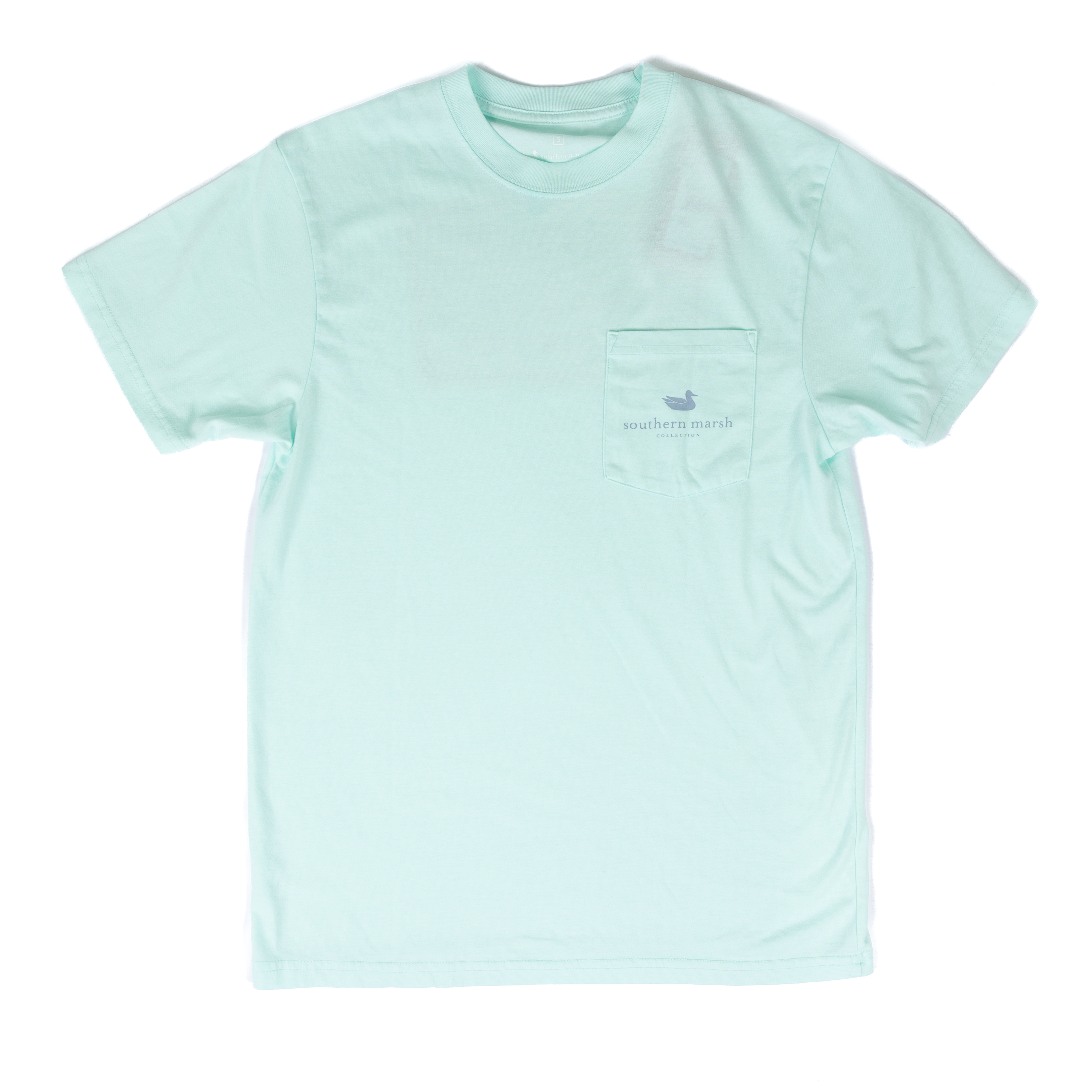 Men's Southern Marsh Branding Fishing Seawash T-shirt TBFC-HDY