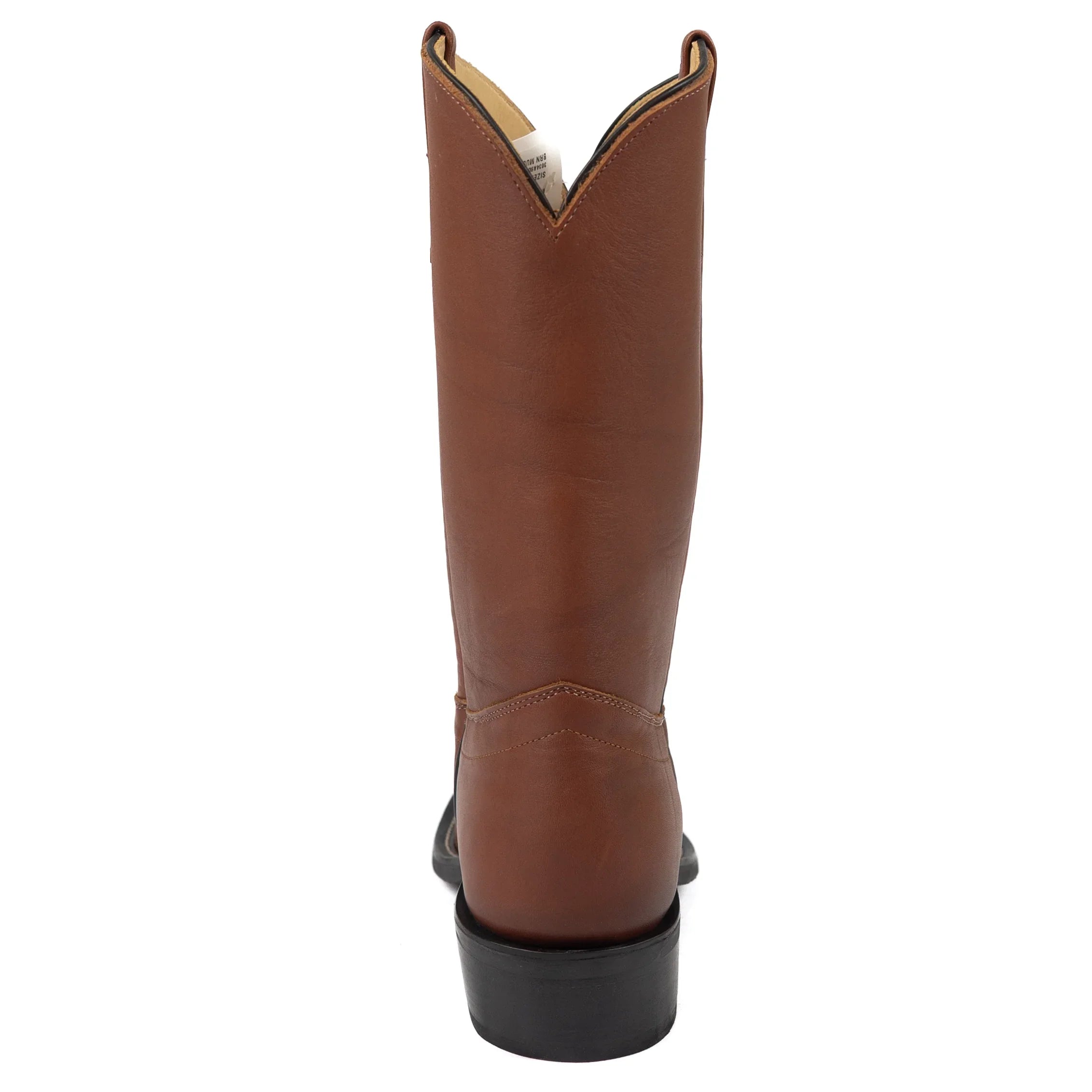 Olathe Brown Mule R Toe Boots