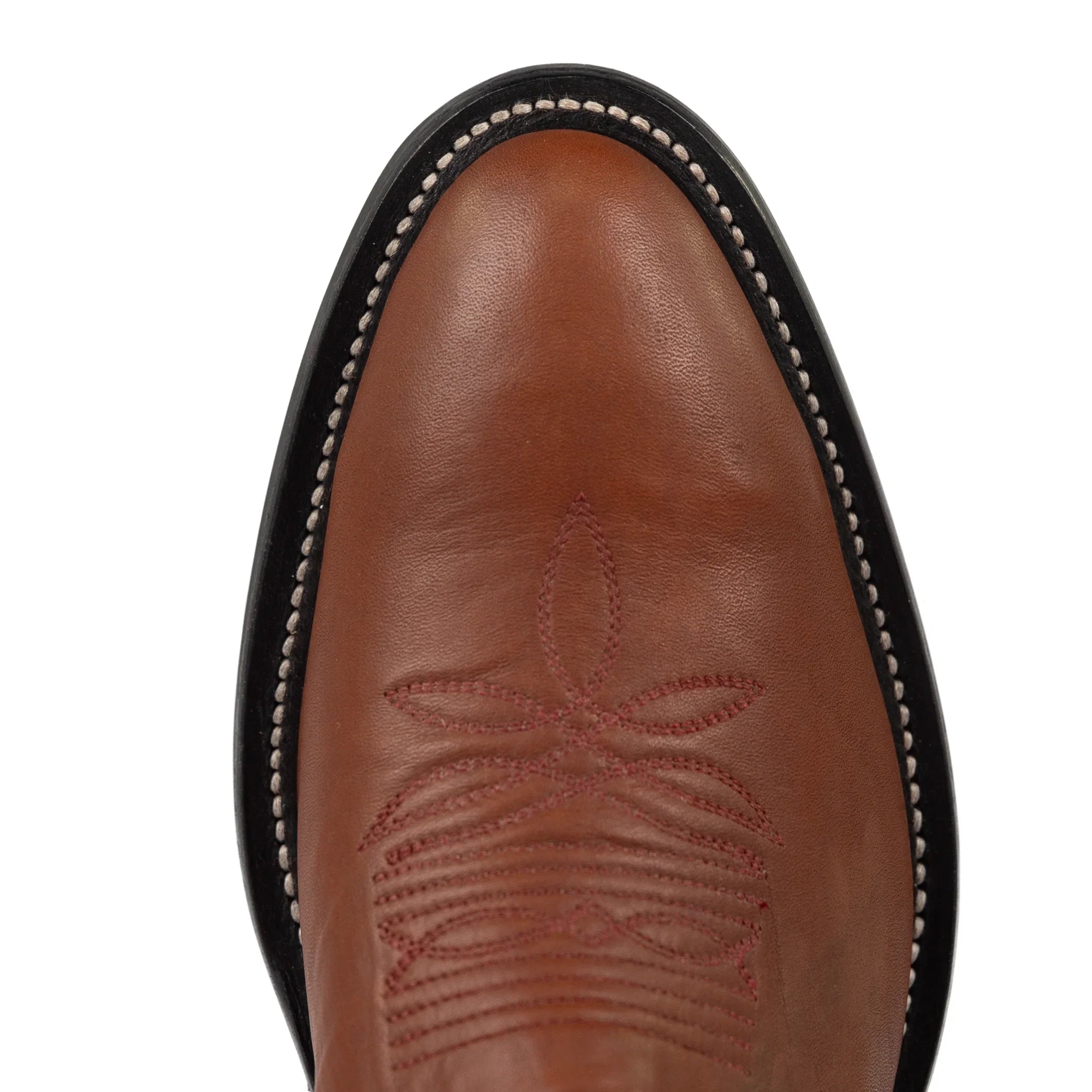 Olathe Brown Mule R Toe Boots